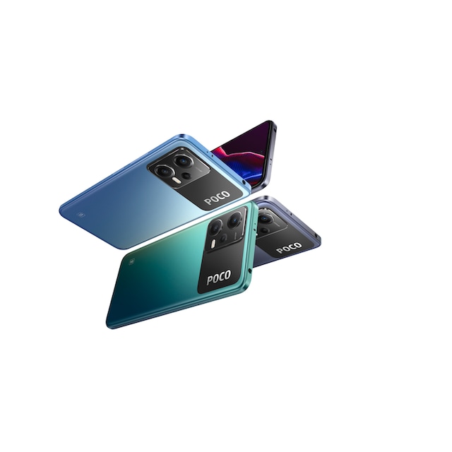 Xiaomi Smartphone »POCO X5 5G 8GB+256GB«, Grün, 16,9 cm/6,67 Zoll, 256 GB  Speicherplatz, 48 MP Kamera auf Rechnung kaufen