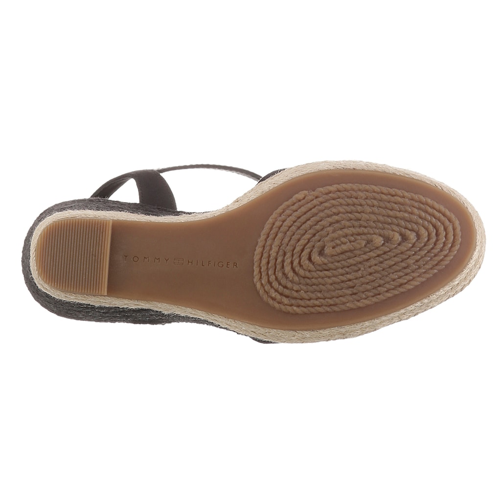 Tommy Hilfiger Sandalette »BASIC CLOSED TOE HIGH WEDGE«