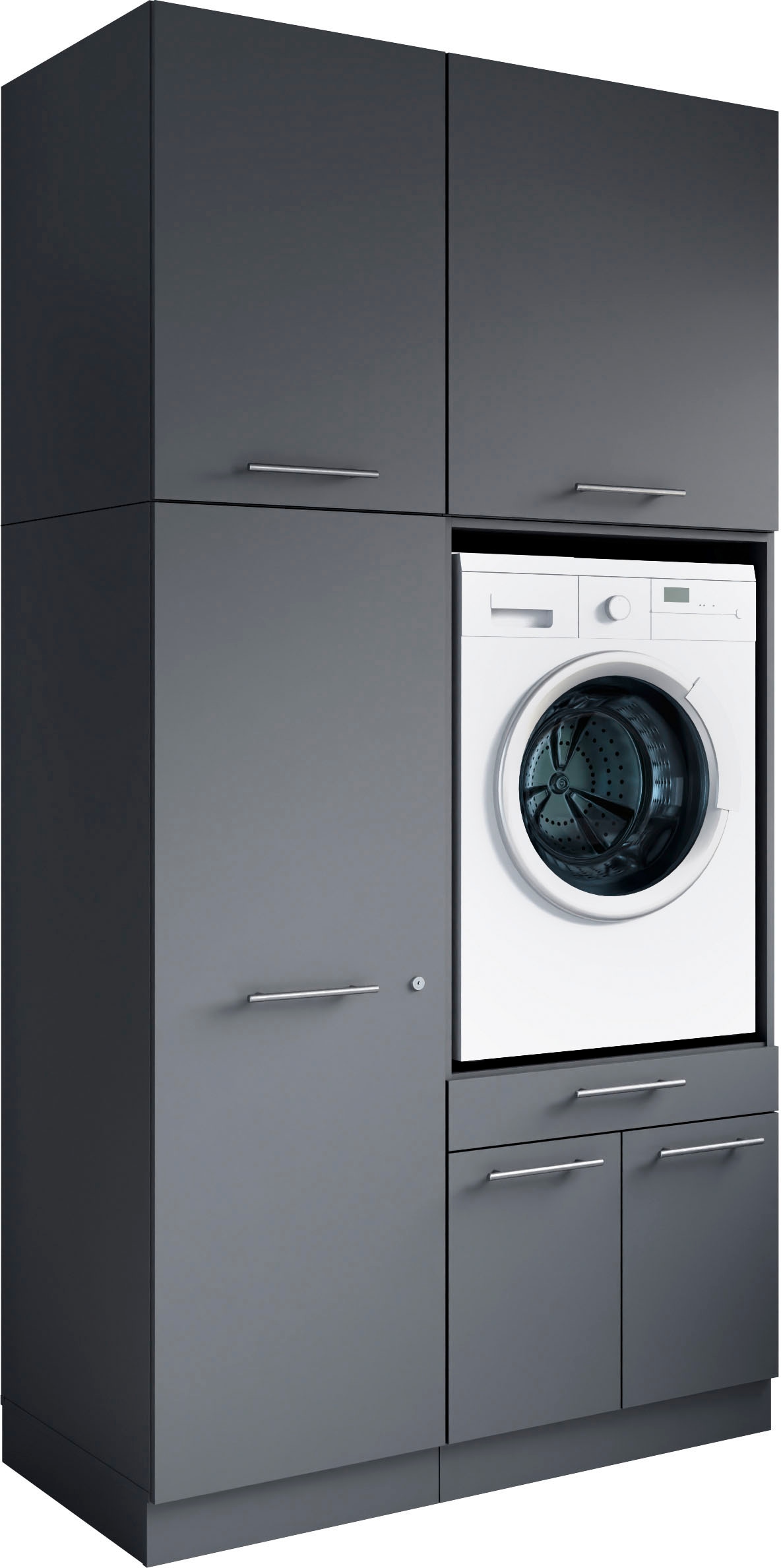 Laundreezy Mehrzweckschrank-Set »Laundreezy, 4-tlg. Mehrzweckschrank-Set B/H/T 118/238/68 cm« 4 Stk. tlg.