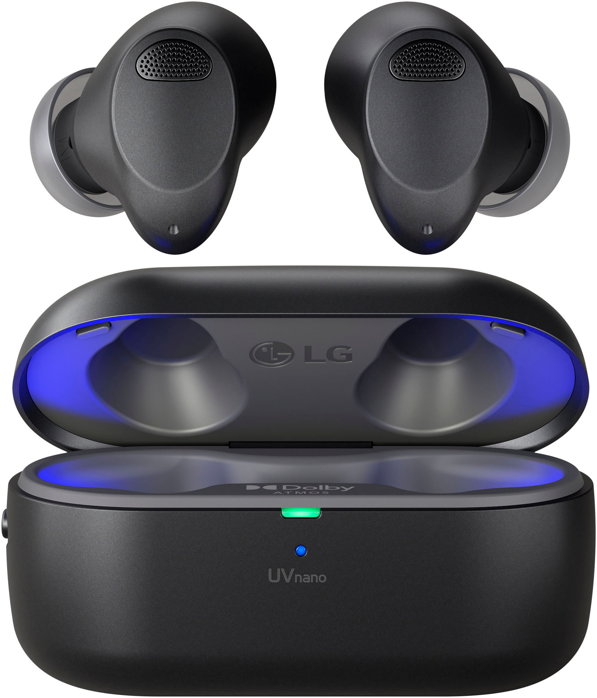 LG wireless In-Ear-Kopfhörer »TONE Free T90S«, Bluetooth-aptX Bluetooth, Active Noise Cancelling (ANC)-LED Ladestandsanzeige-UV-Reinigung-kompatibel mit Siri