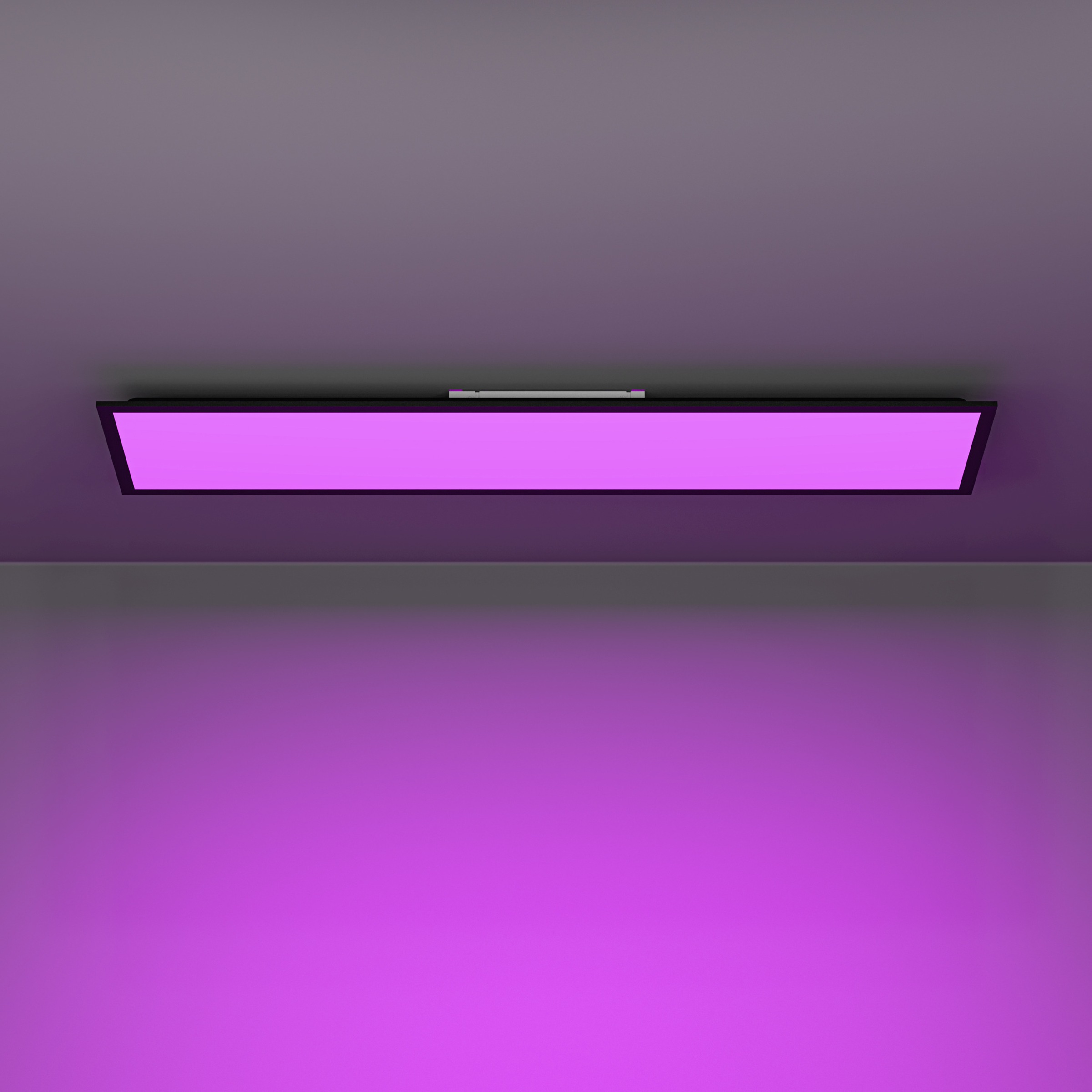 EGLO LED Deckenleuchte »MORADILLO-Z Deckenlampe - Stahl - LED - 28W - IP20« LED-Modul 1 Stk. Kaltweiß | Neutralweiß | RGB | Warmweiß Wohzimmerlampe, Esszimmerlampe, Schlafzimmer, L119,5 x B14,5 x H6,1 cm