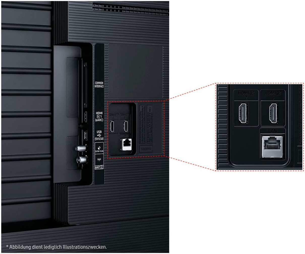 Samsung LED-Fernseher »GU65U7099FU« 163 cm/65 Smart-TV Crystal UHD, Q-Symphony, Dolby Surround Sound, Triple Tuner, Smart-Hub