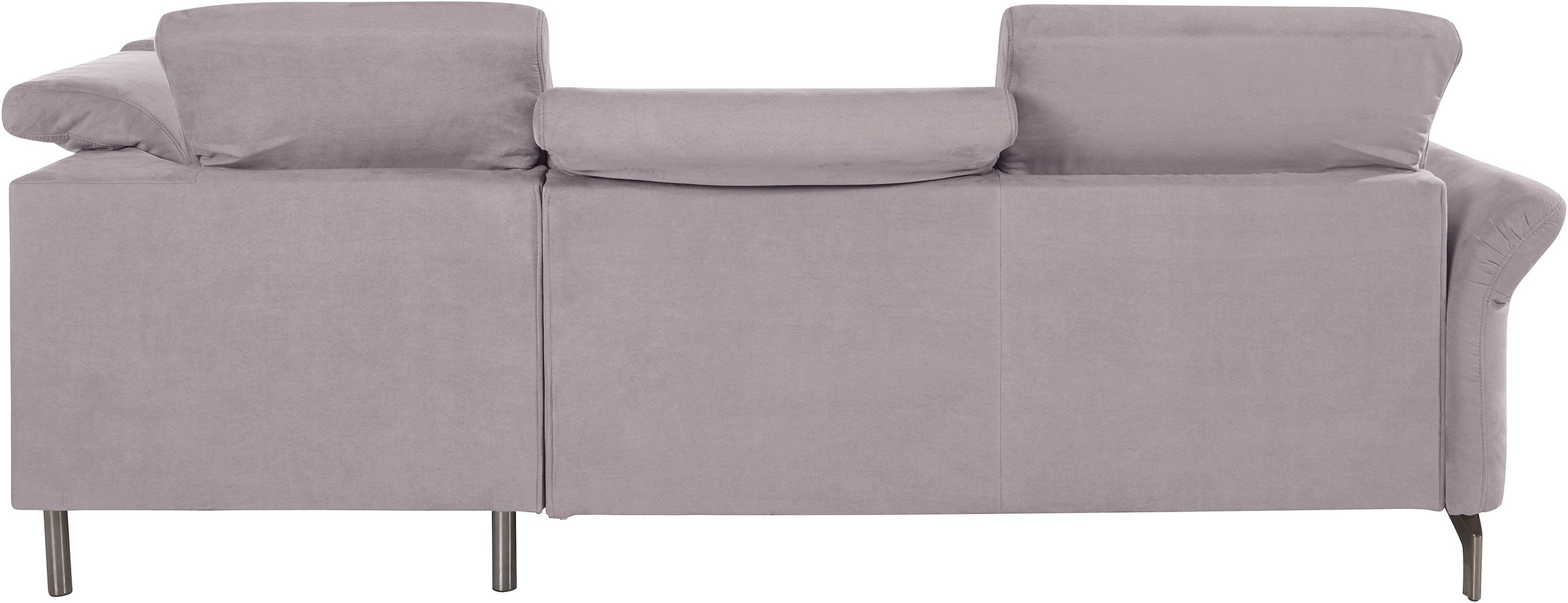 INOSIGN Ecksofa »Fresh L-Form«, Federkern, wahlweise Kopfteilverstellung und motorischer Vorziehsitz