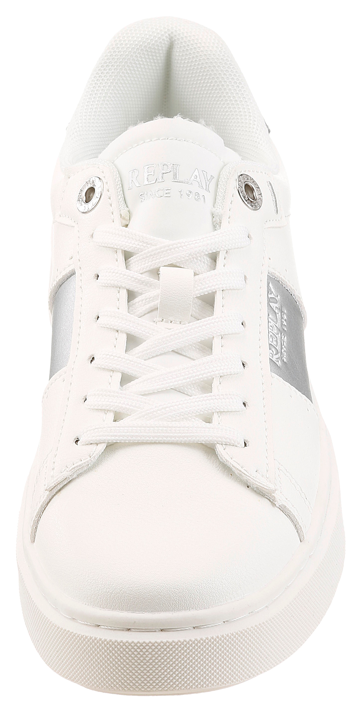 Replay Plateausneaker  Halbschuh, Trend-Sneaker, Schnürschuh mit Metallic-Akzenten
