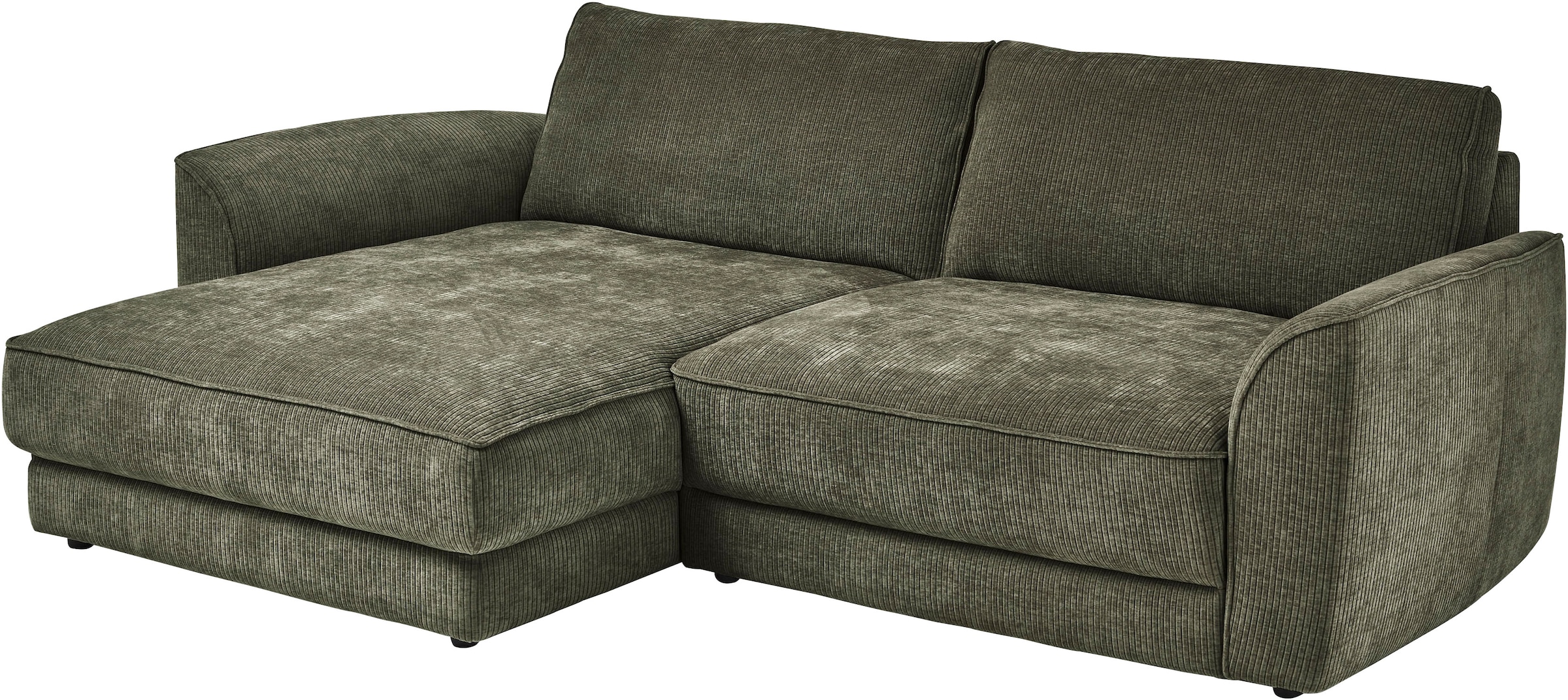 Die PlanBar Ecksofa »ZE-EM24138, L-Form, B: 264 cm« SoftSitz-Kaltschaumpolsterung, wahlweise mit Sitztiefenverstellung