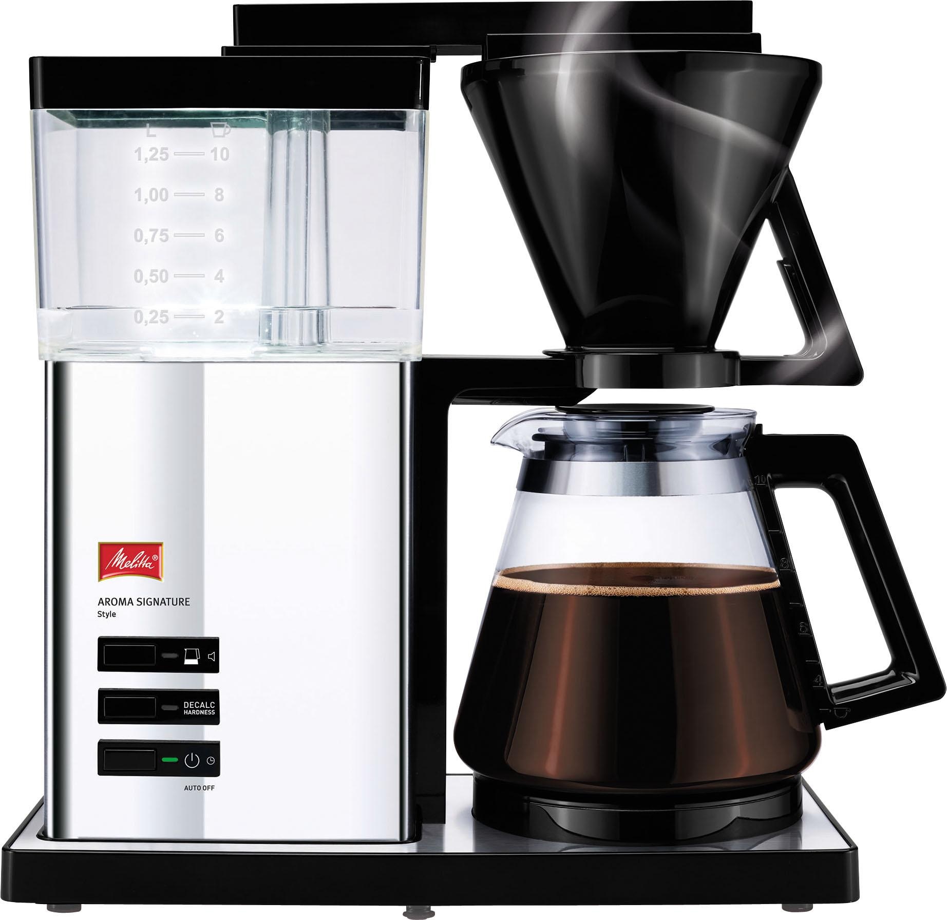 Filterkaffeemaschine »Aroma Signature Deluxe "Style" 100704«, 1,2 l Kaffeekanne,...