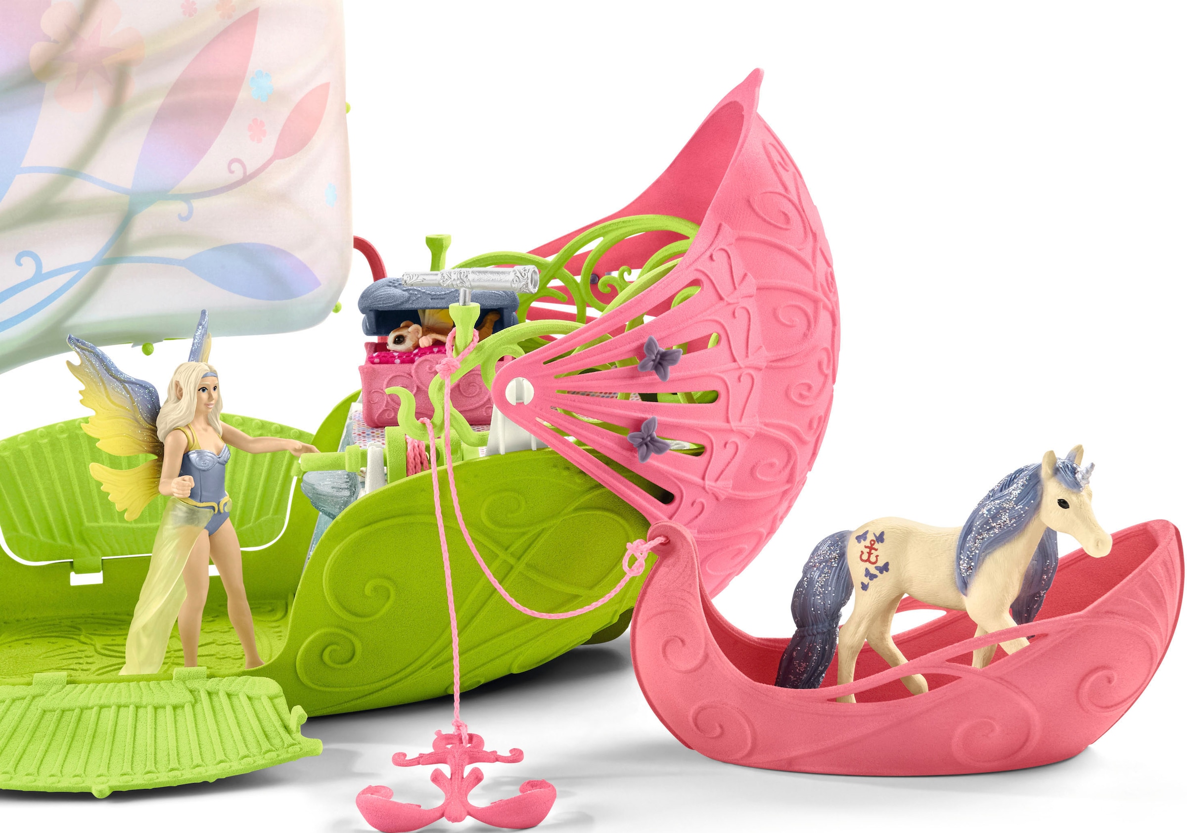 Schleich® Spielwelt »BAYALA®, Seras magisches Blütenboot (42444)«