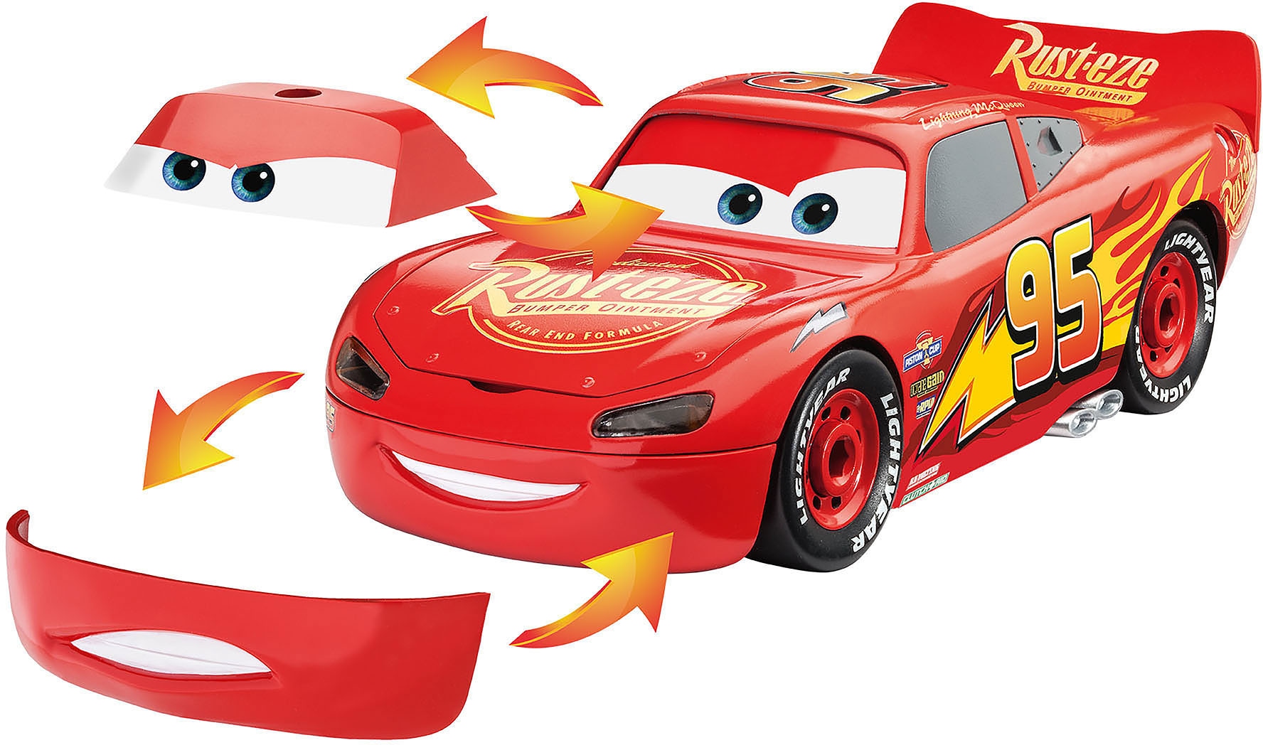Revell® Modellbausatz »Revell First Construction, Lightning McQueen«, 1:20