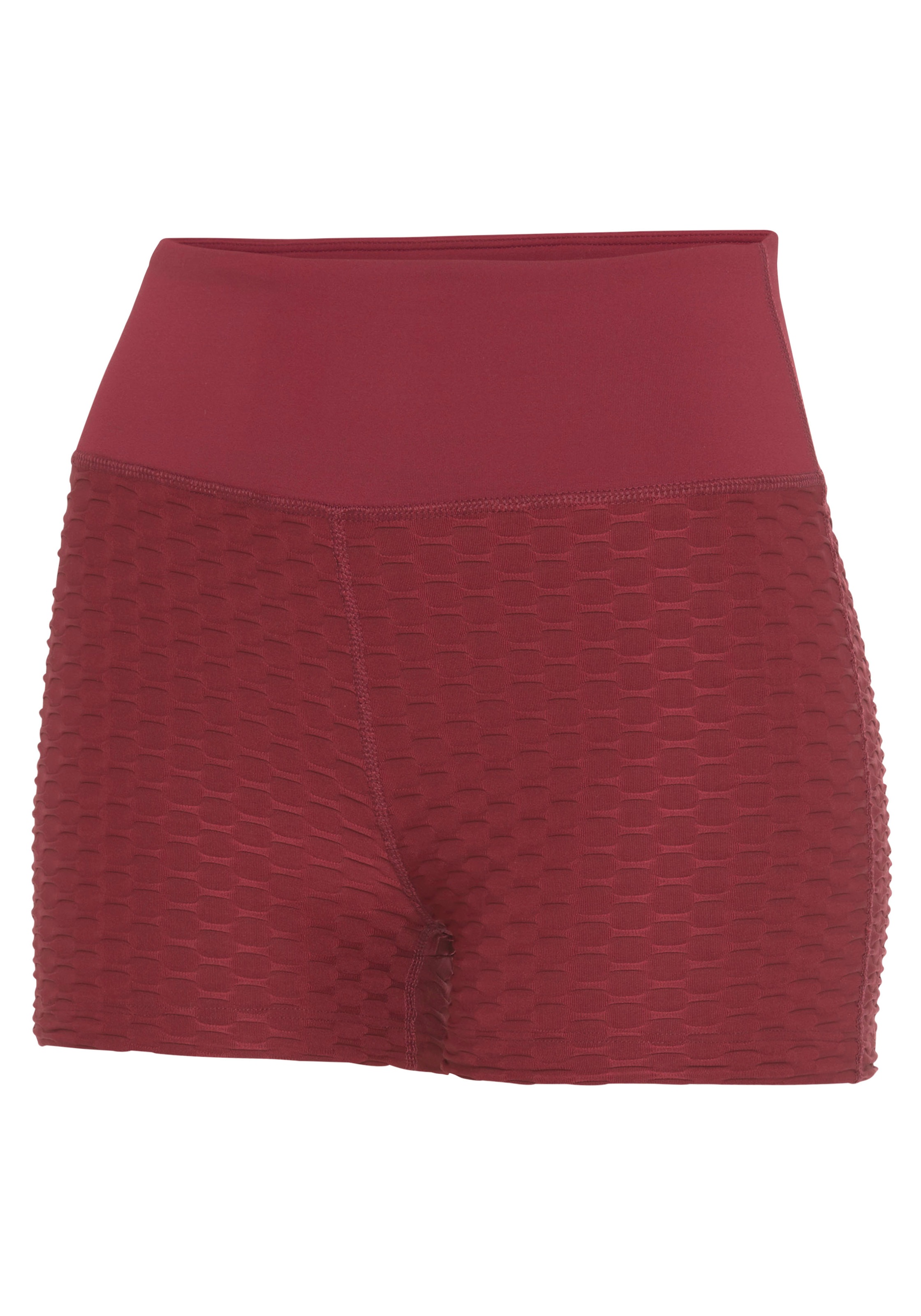 Vivance active Shorts  mit breitem Bund und Wabenoptik