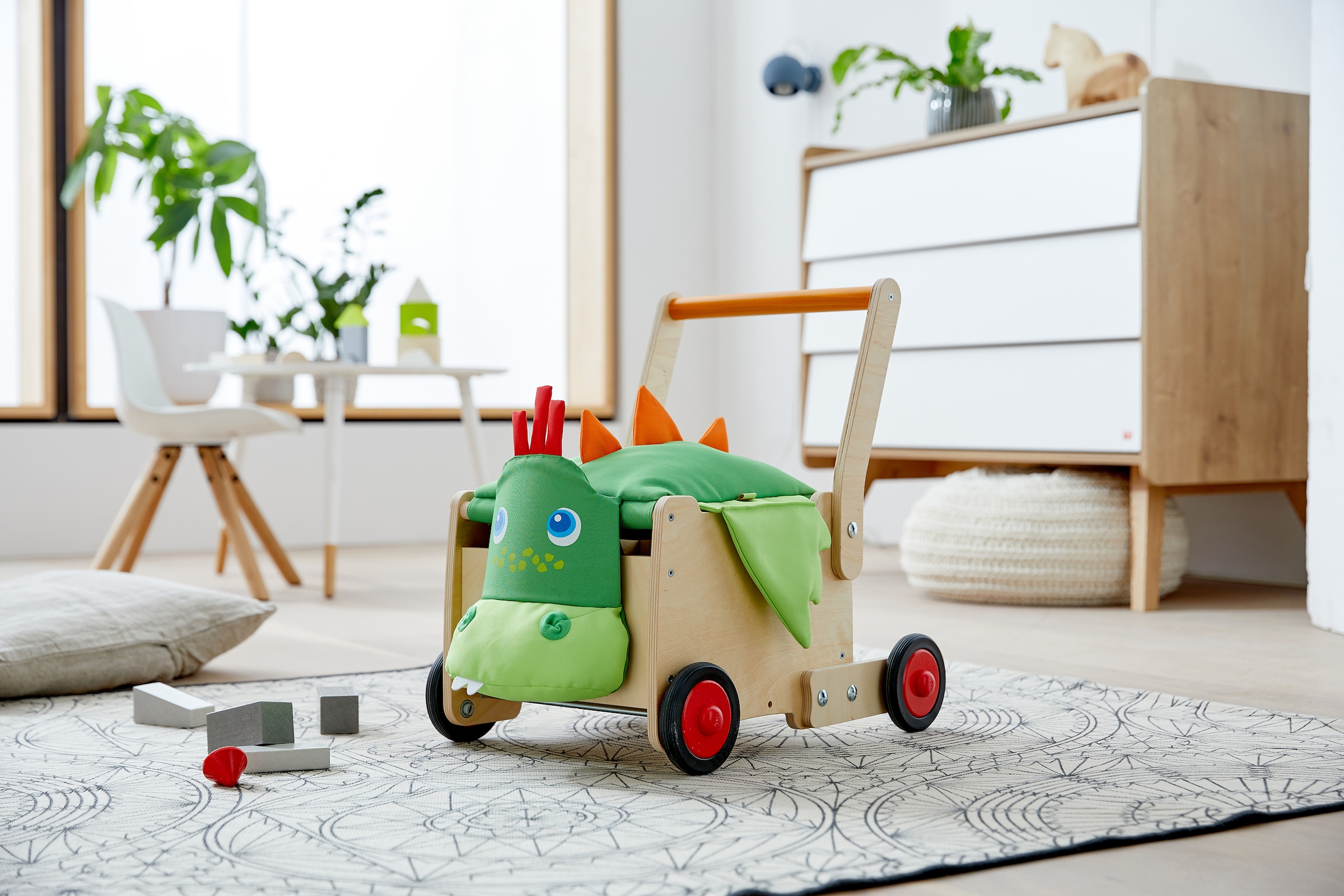 Haba Lauflernwagen »Drachenbox«, Made in Europe