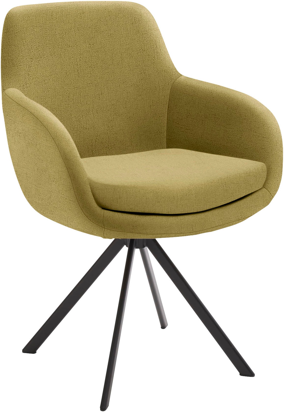 Musterring Esszimmerstuhl »Tavia« (Set) 2 Stk.Stativgestell Eisen schwarz, günstig online kaufen