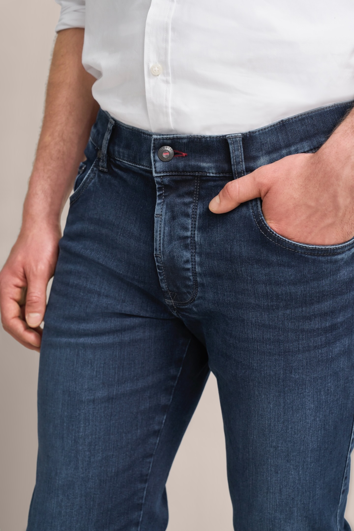 bugatti 5-Pocket-Jeans, besonders bequem