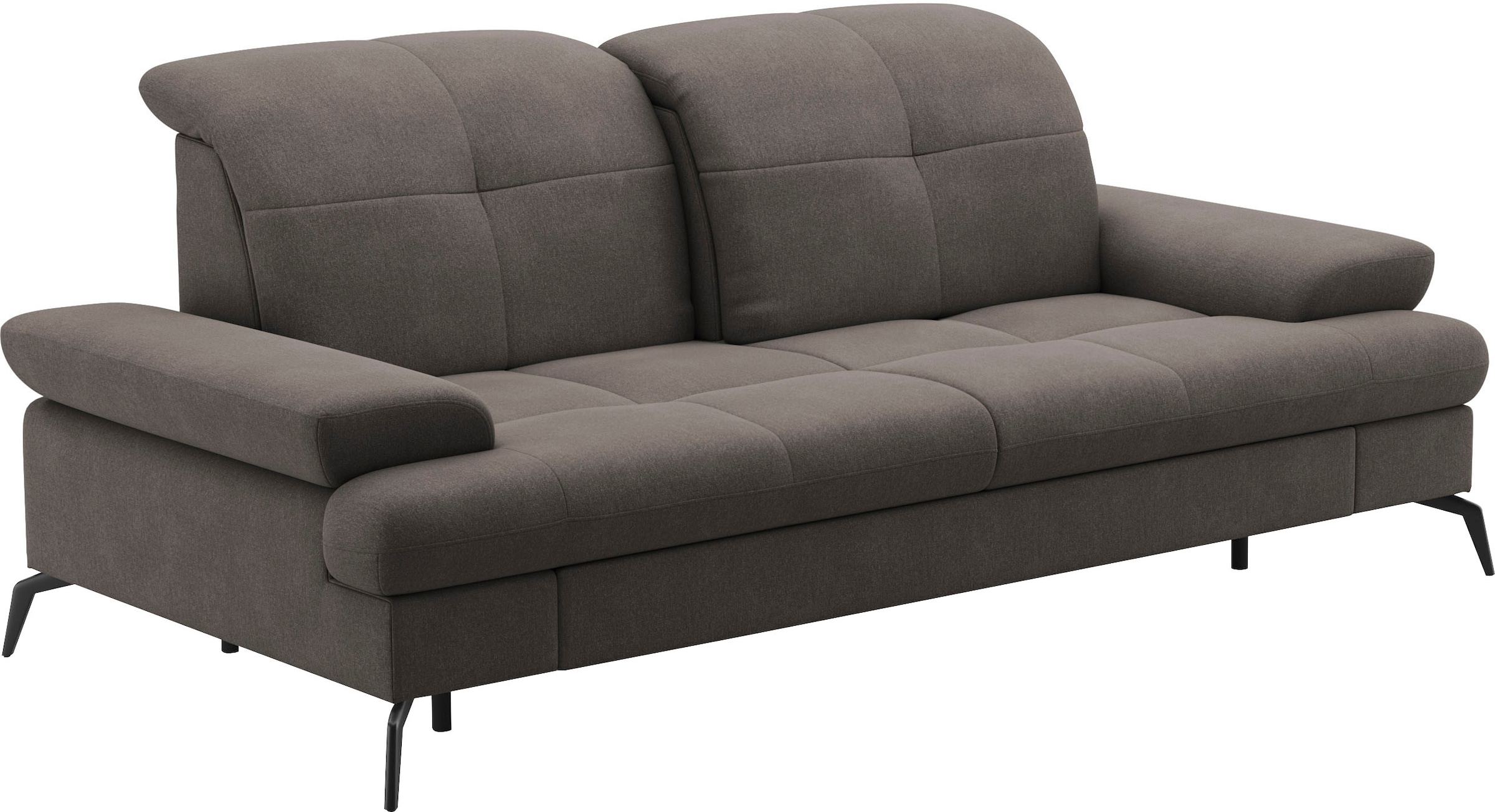 sit&more 2,5-Sitzer »Amica, inkl. Sitztiefenverstellung und Armteilverstellung«, wahlweise mit Kopfteilverstellung und Bettfunktion