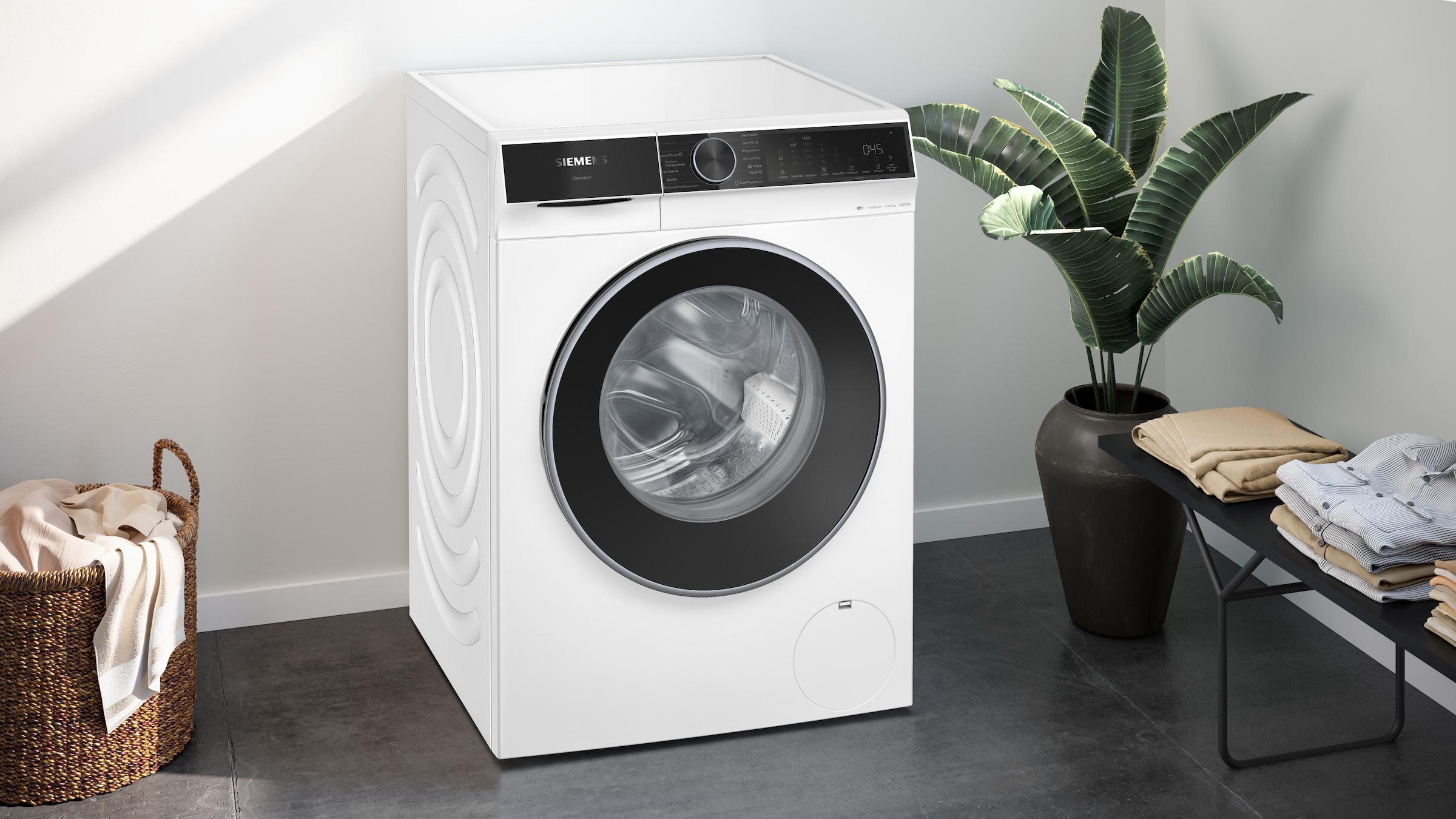 SIEMENS Waschtrockner »WN44G243« iQ500 10,5 kg /6 kg 70 dB(A)