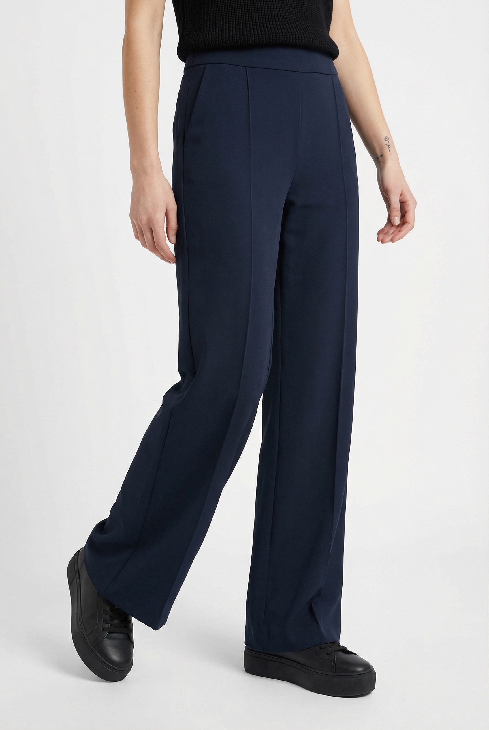 Comma Jogger Pants  mit weitem Bein, Sommerhose