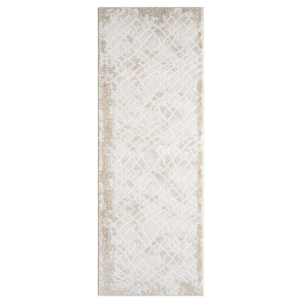 Carpet City Teppich »ANTIK215«, rechteckig, 10 mm Höhe, Kurzflor, 3D-Optik, Klassisch-Modern für Wohnzimmer, Schlafzimmer