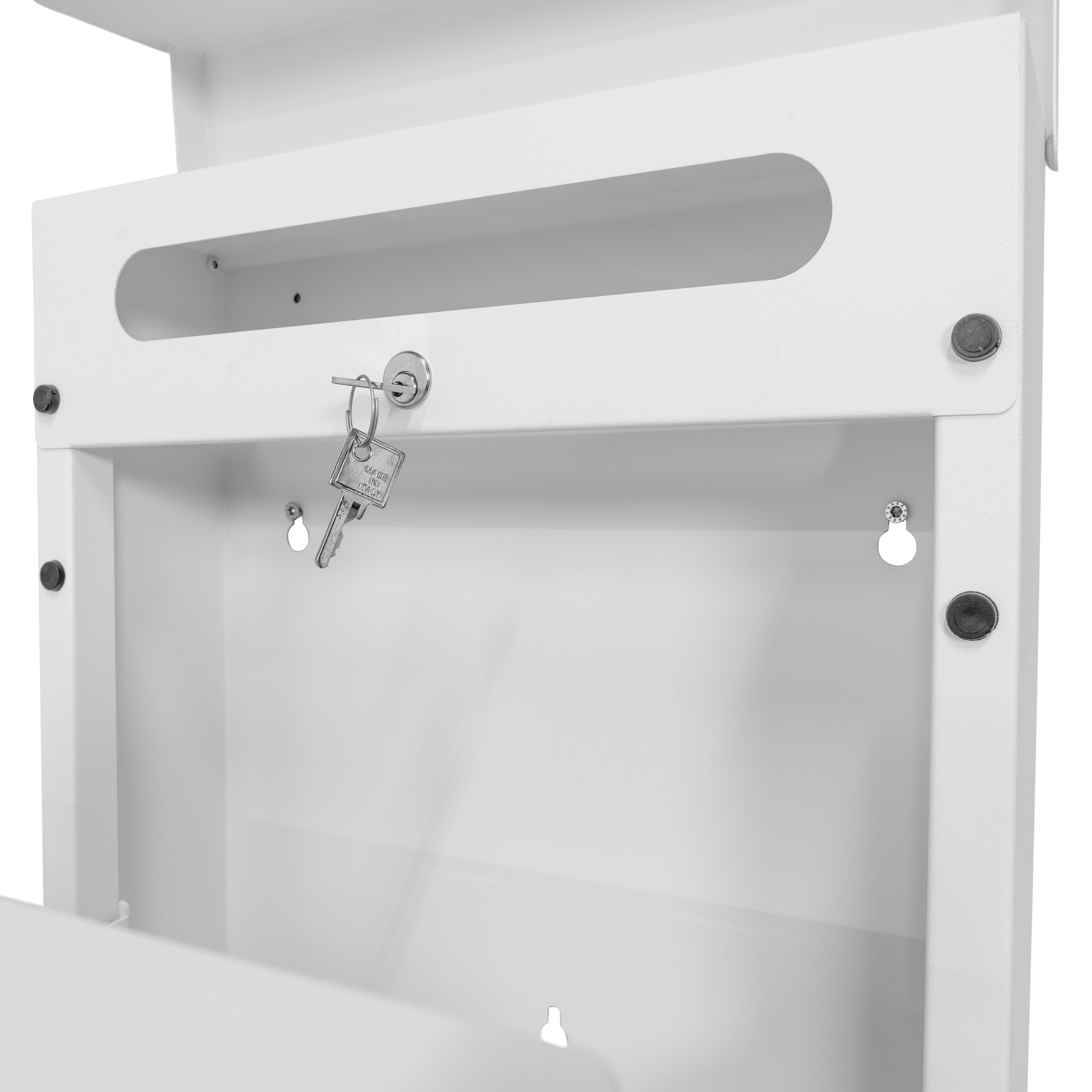 Spinder Design Briefkasten »INBOX« 1 Stk. tlg. Moderner, wetterfester Briefkasten aus pulverbeschichtetem Stahl