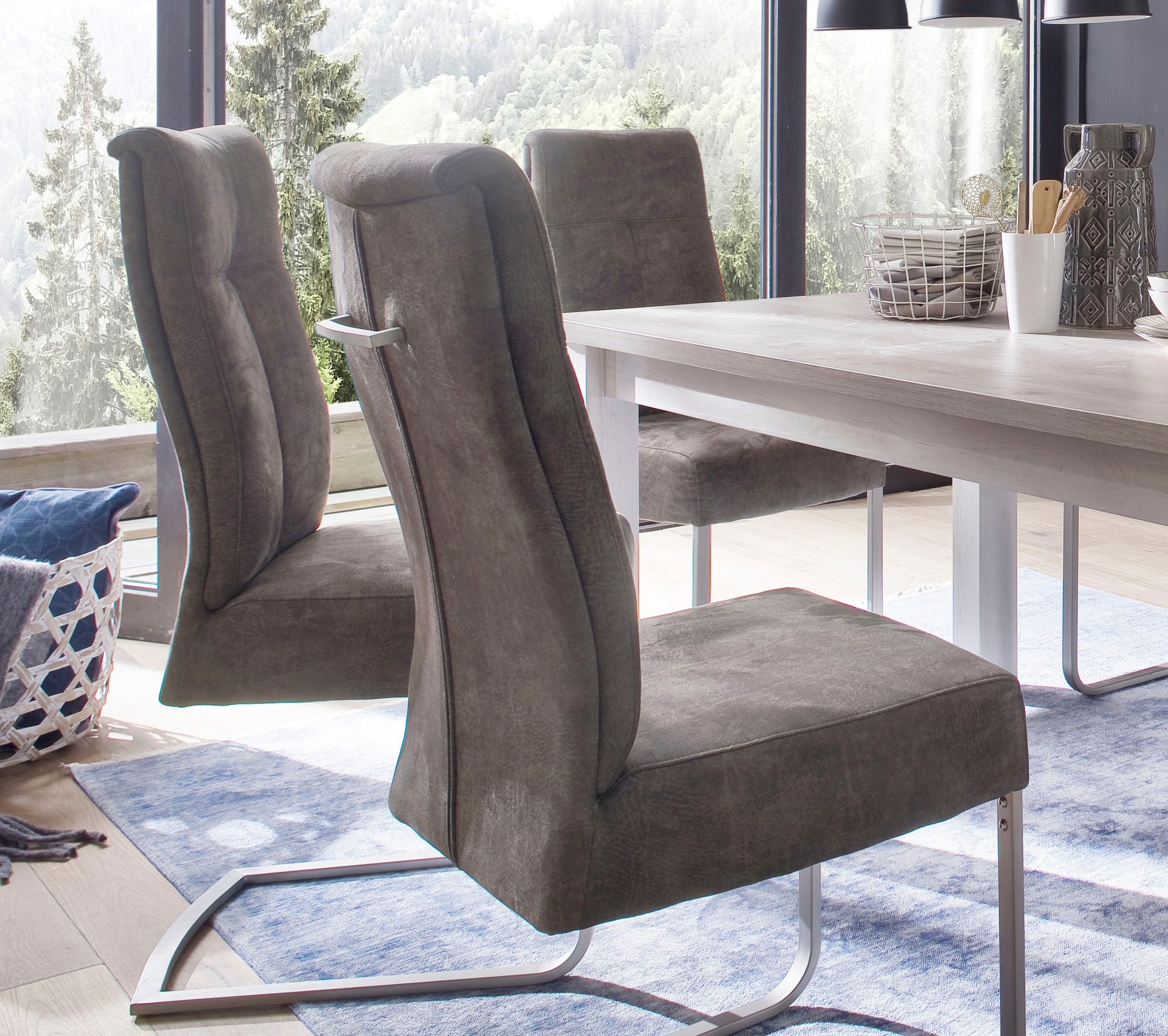 MCA furniture Freischwinger »Talena«, (Set), St., 120 belastbar Stuhl online bis Kg 2 bestellen