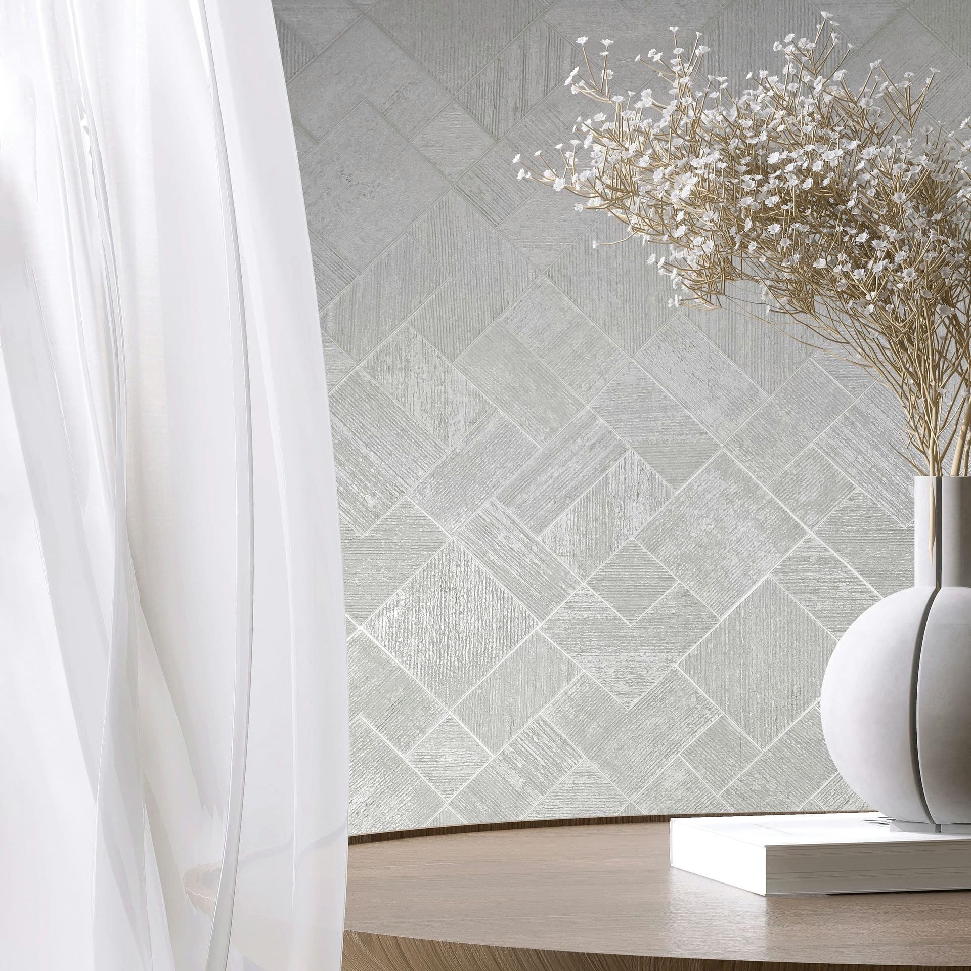 Marburg Vliestapete »Tapete Urban Lines« geometrisch geprägt moderne Vliestapete für Wohnzimmer Schlafzimmer Küche