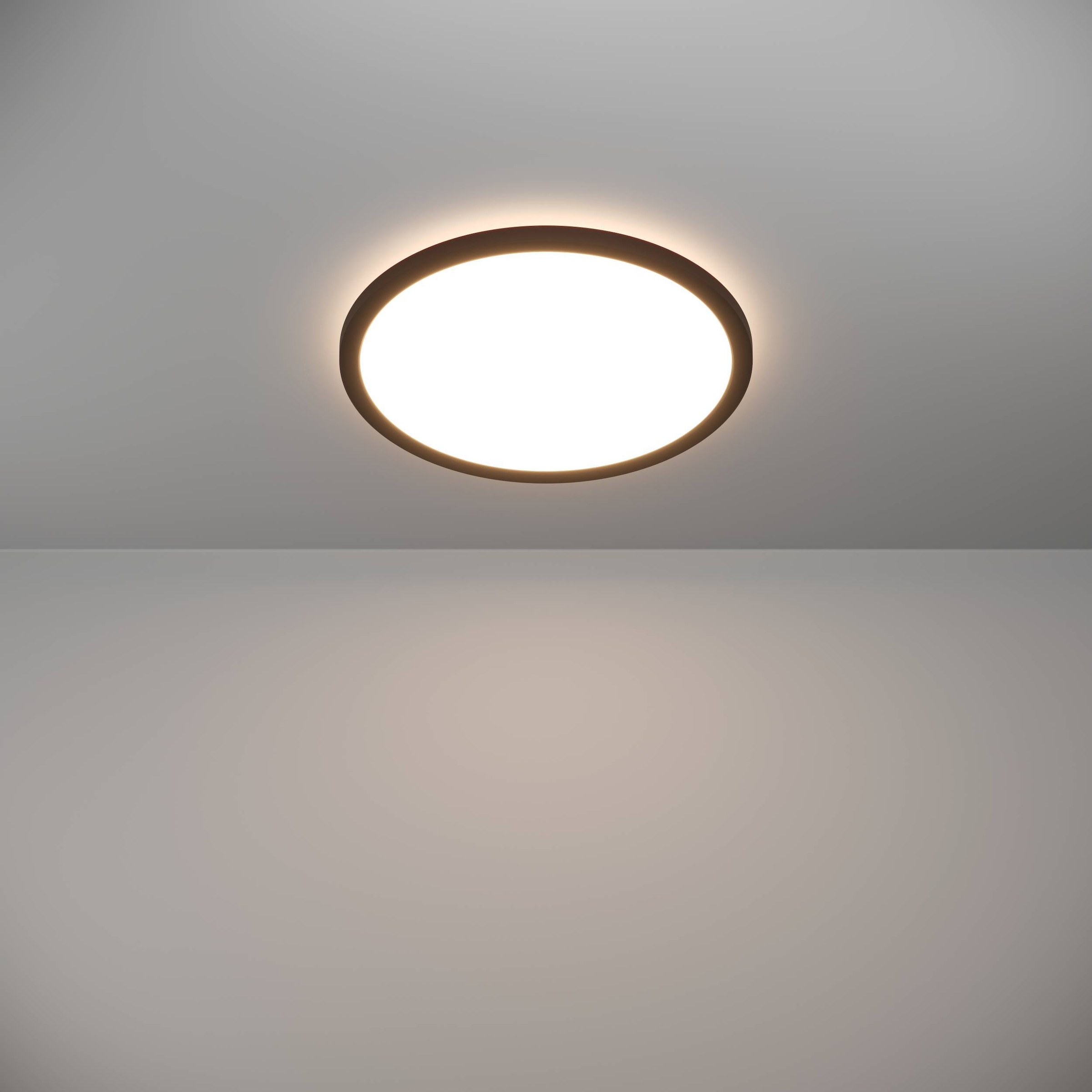 EGLO Deckenleuchte »Rovito Deckenlampe, Deckenbeleuchtung, Badlampe, Kunststoff, IP44« LED-Modul 1 Stk. Kaltweiß | Neutralweiß | Warmweiß