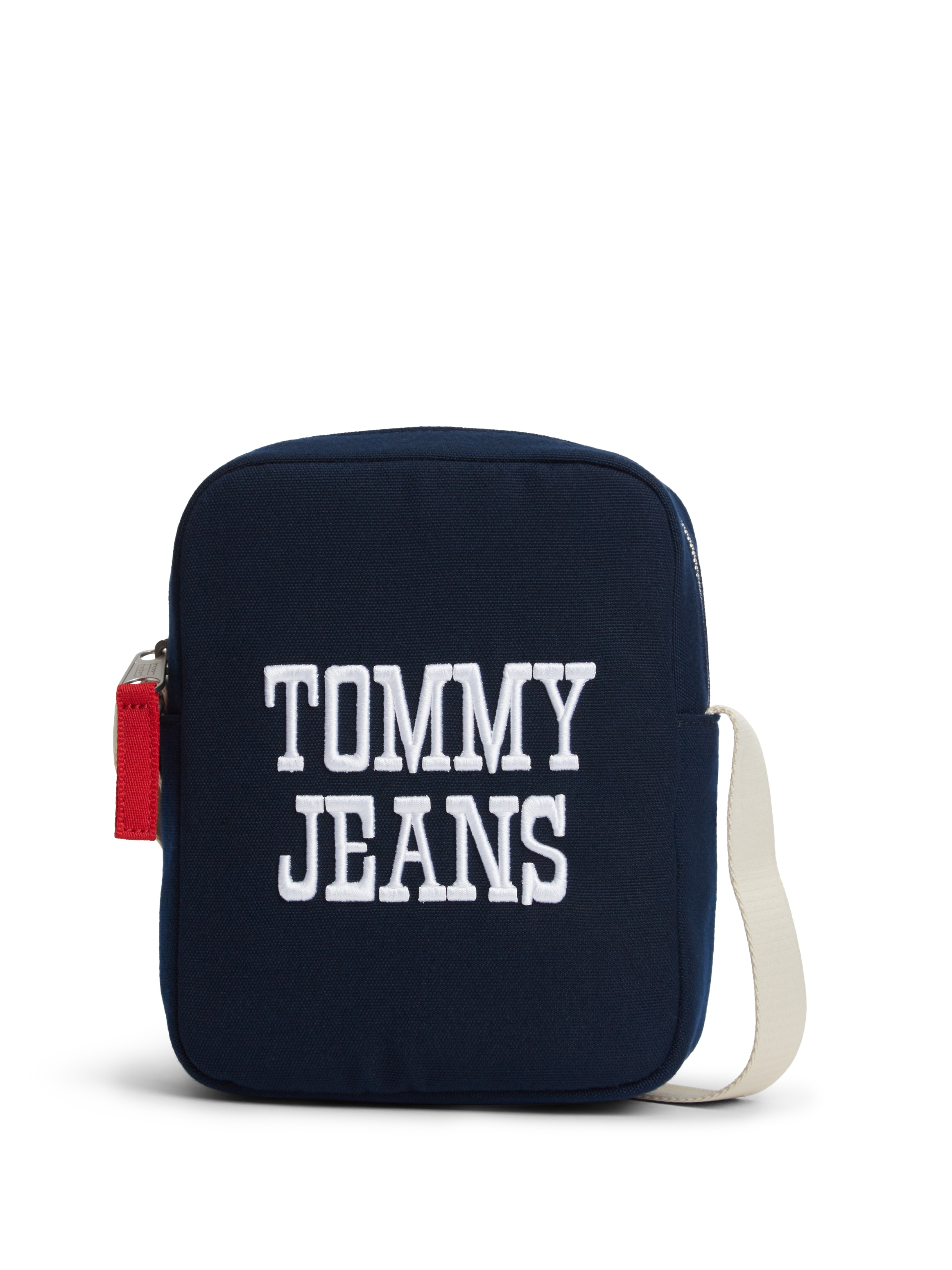Tommy Jeans Umhängetasche »TJM BOLD VARSITY REPORTER« Unisex Schultertasche, Mini-Bag, Cross-Body Bag mit Logoschriftzug