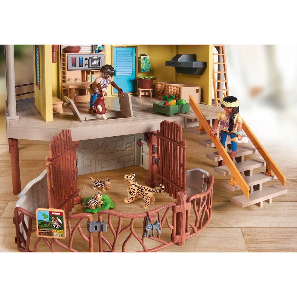 Playmobil® Konstruktions-Spielset »Wiltopia - Tierpflegestation (71007), Wiltopia«, (347 St.)