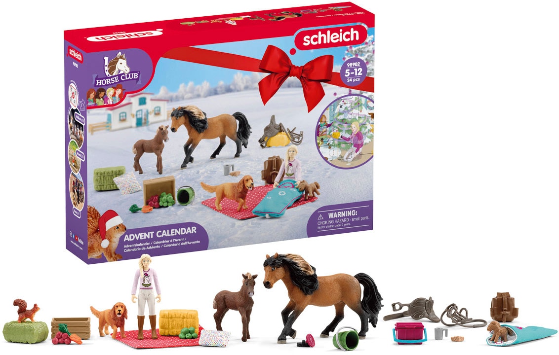 Schleich® Spielzeug-Adventskalender »HORSE CLUB«, ab 5 Jahren