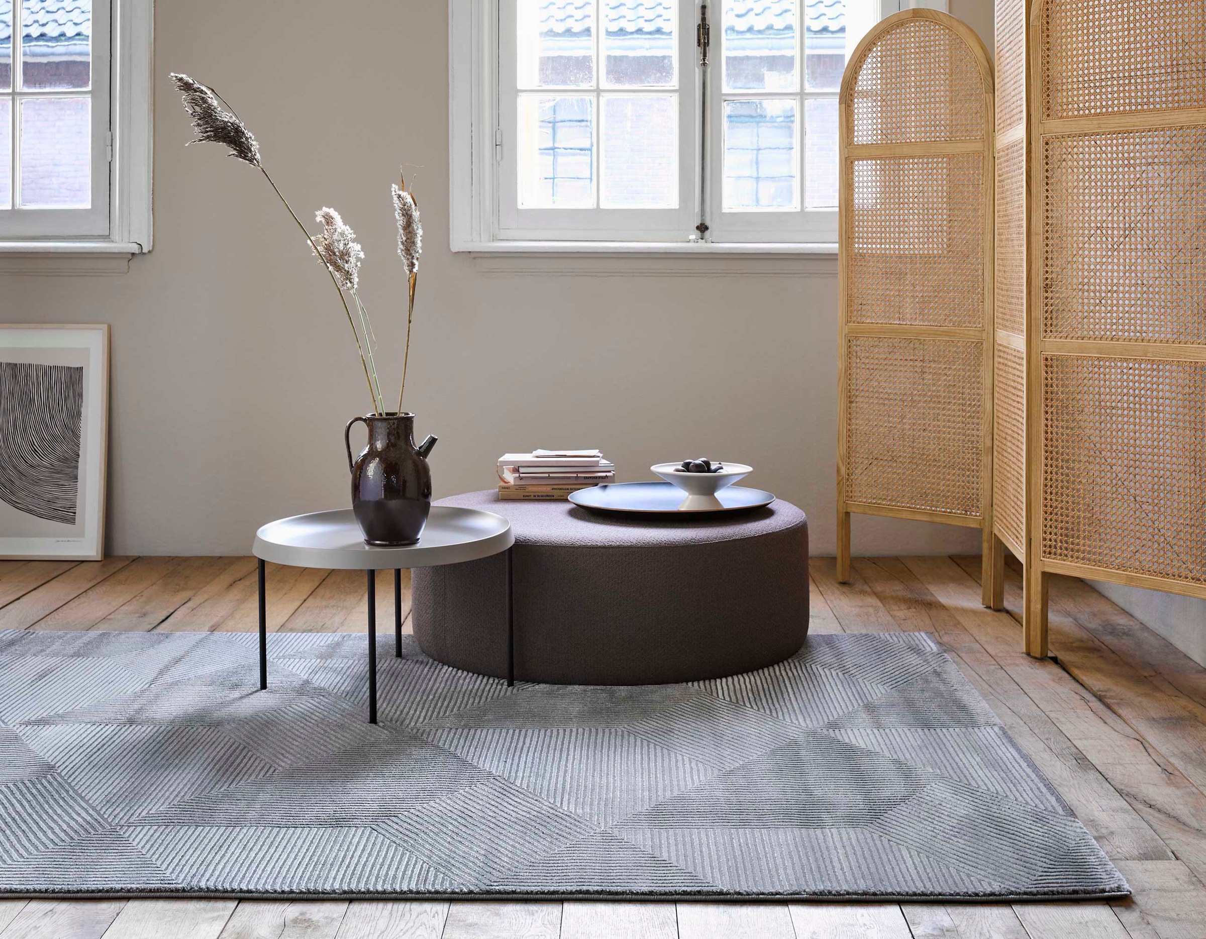 Esprit Teppich »Velvet Groove ESP-8780«, rechteckig, 12 mm Höhe, Kurzflor, günstig online kaufen