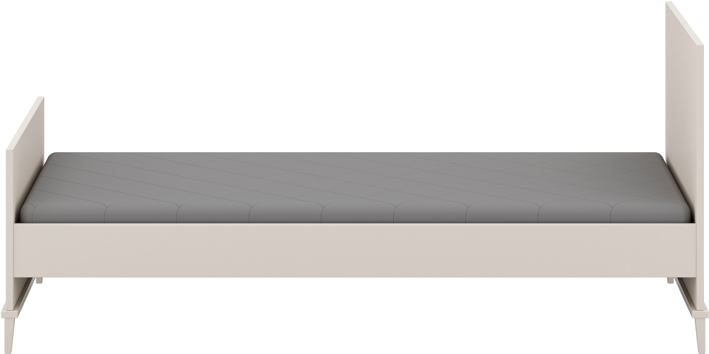 YUNY by PAIDI Kinderbett »SISTER LOU 90x200cm Jugendliege in Beige«, zeitloses und langlebiges Einzelbett, geprüfte Qualität
