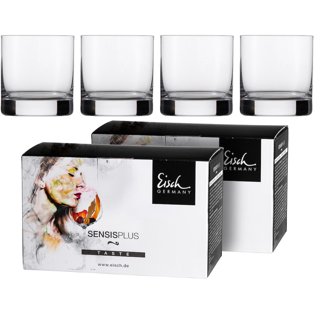 Eisch Whiskyglas »Superior SensisPlus«, (Set, 4 tlg.), bleifrei, 400 ml, 4-teilig
