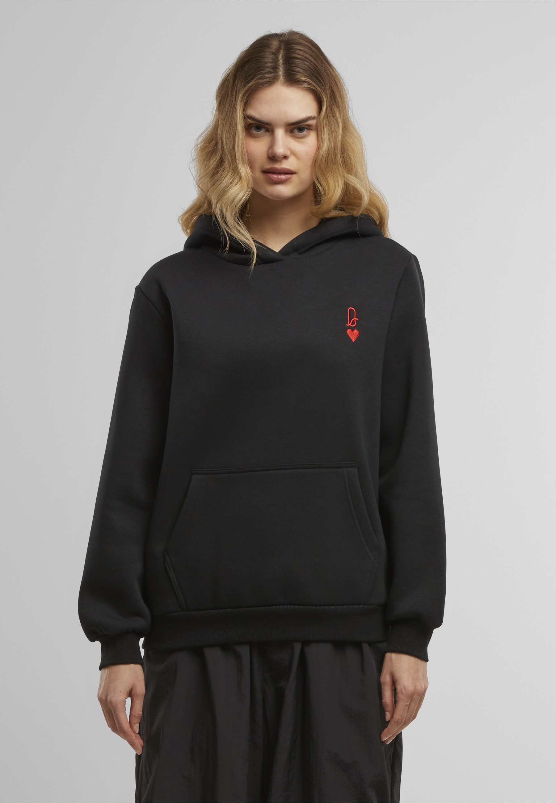 Miss Tee Kapuzensweatshirt »Miss Tee Queen Card EMB Fluffy Hoody«
