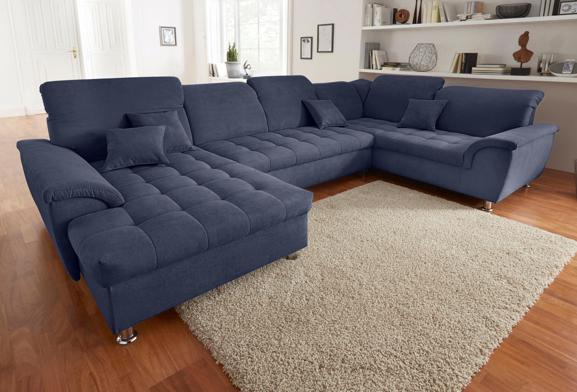 DOMO collection Wohnlandschaft »Franzi optional mit Bettfunktion, Bettkaste günstig online kaufen