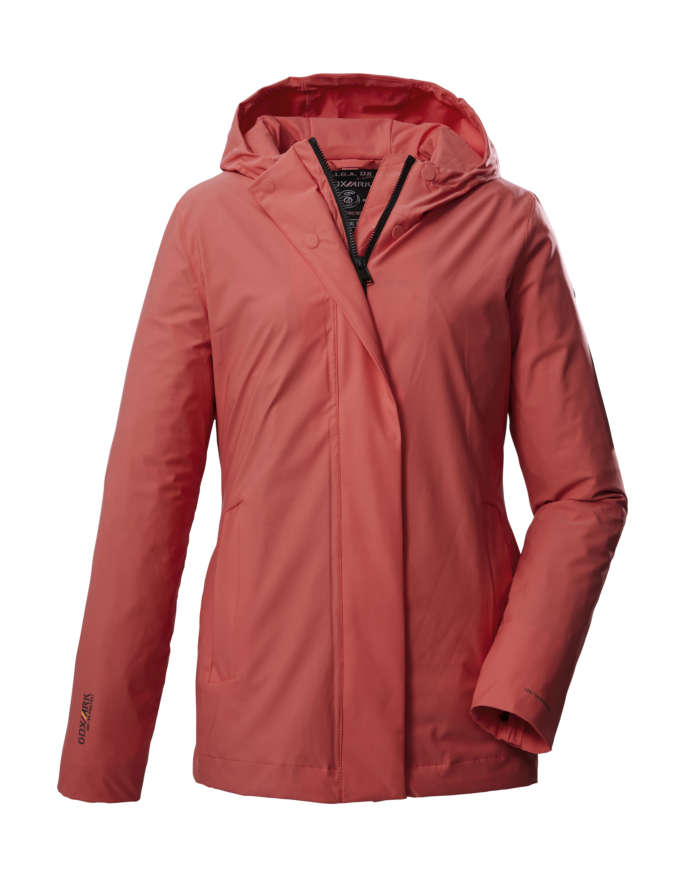 G.I.G.A. DX by killtec Funktionsjacke »GS 152 WMN JCKT«, Wasser- und winddicht, atmungsaktiv, recyceltes Material, verstellbar