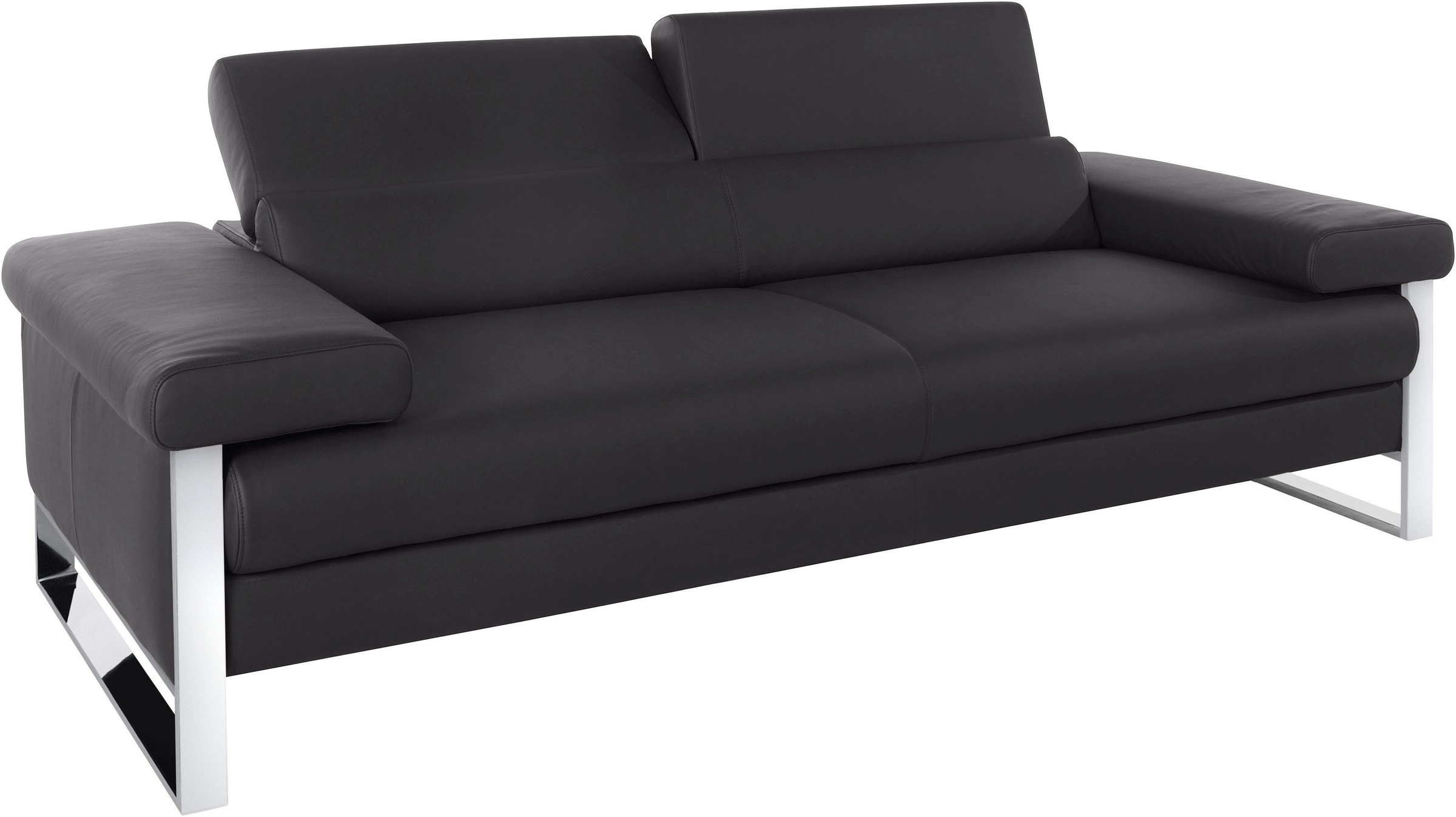 W.SCHILLIG 2-Sitzer »finn«, German Design Award 2016, Fußgestell Chrom glänzend, Breite 230 cm