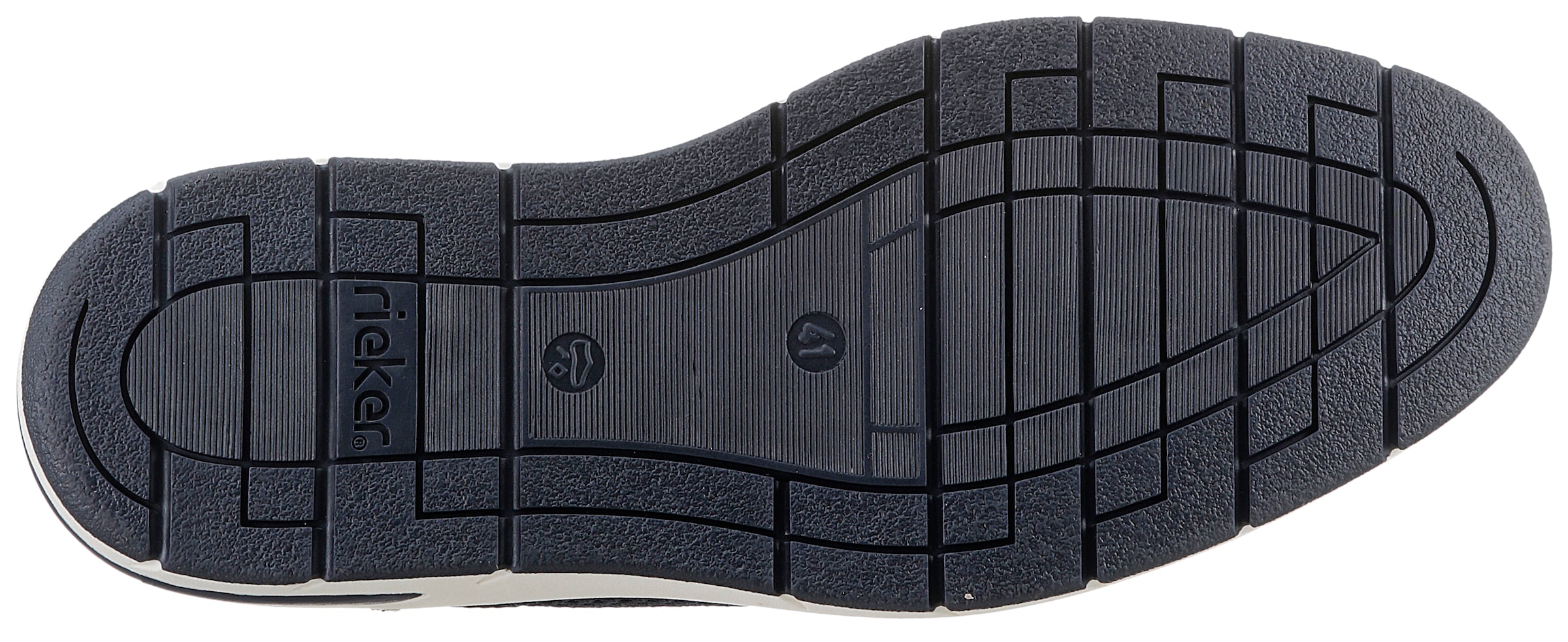 Rieker Slip-On Sneaker, Slipper, Freizeitschuh, Halbschuh mit modischer Laufsohle