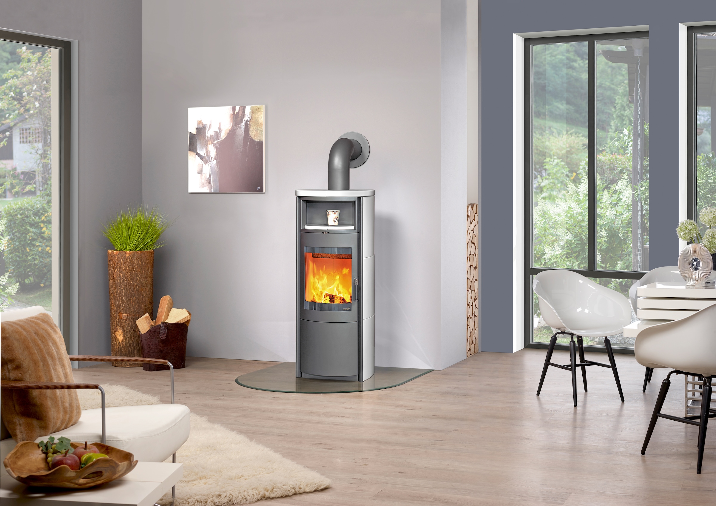HARK Kaminofen »»Nika EcoPlus creme-weiß««
