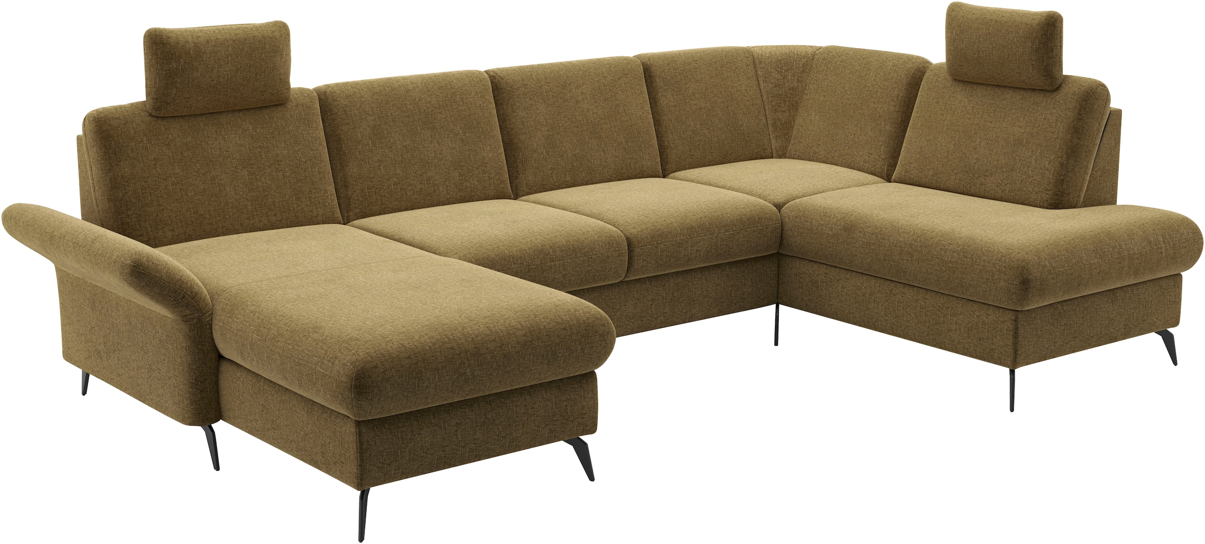 Home affaire Wohnlandschaft »Rochelle«, optional: Armteilverstellung, klappbar, Bettkasen