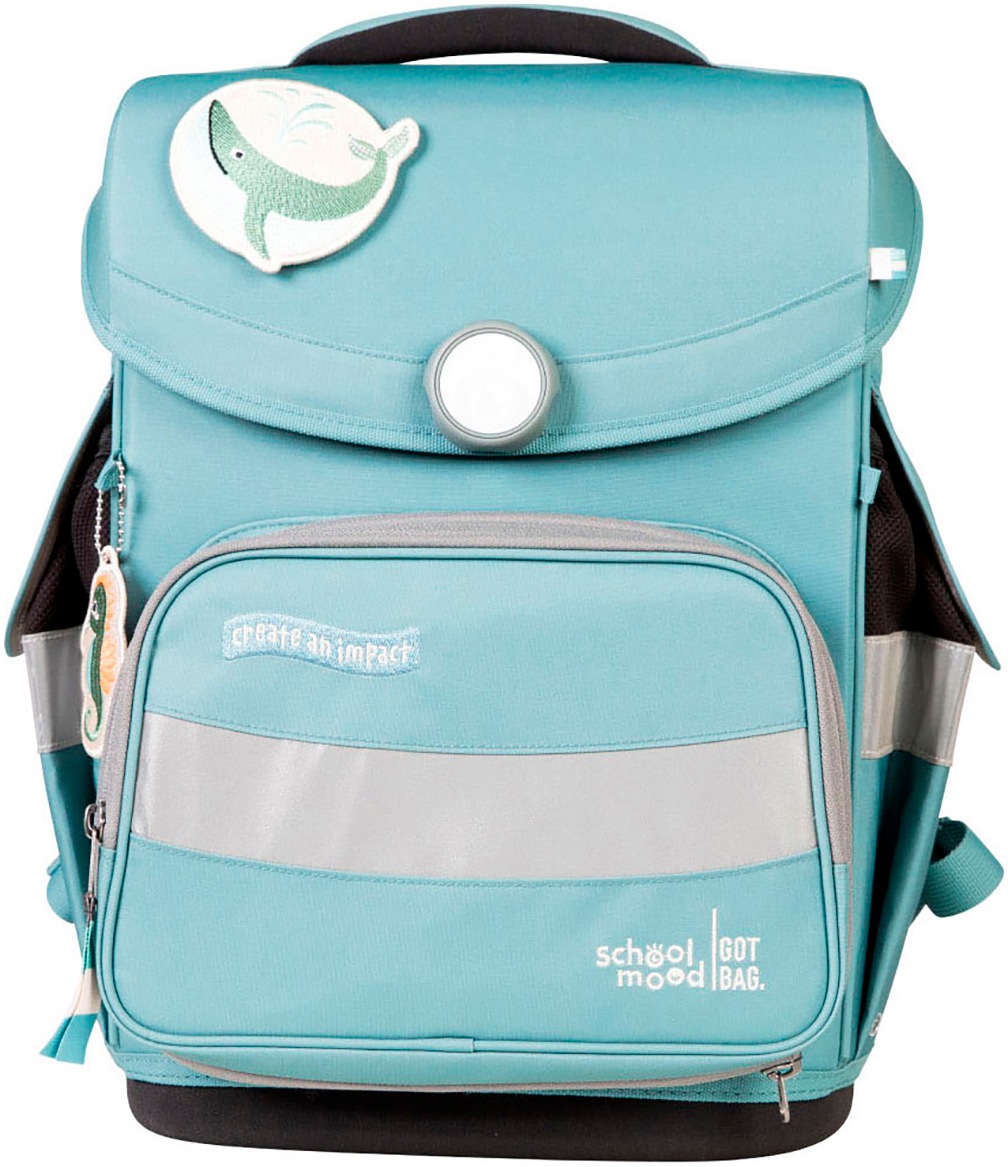 SCHOOL-MOOD® Schulranzen »Timeless Pro« retroreflektierende Flächen