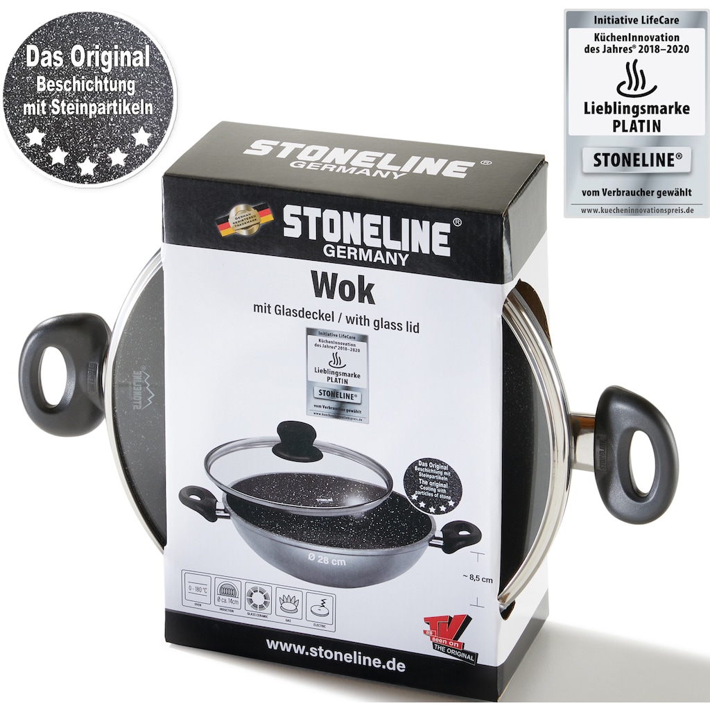 STONELINE Wok, Aluminiumguss