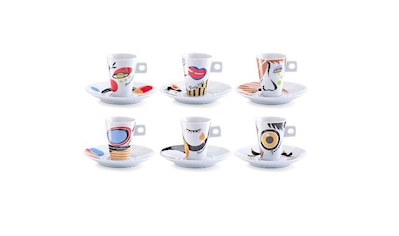 Espressotasse »Faces«, (Set, 12 tlg.)