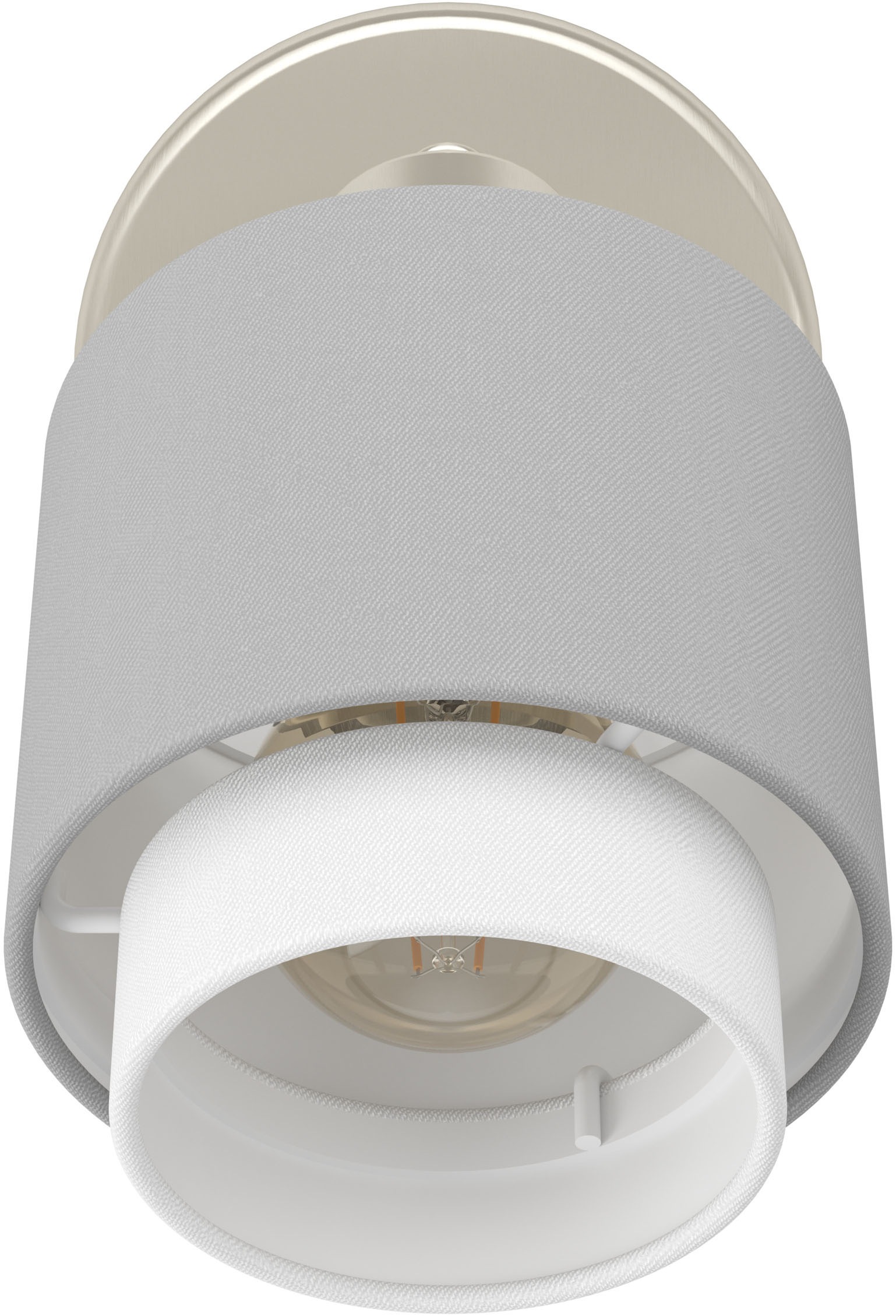 EGLO Deckenspot »BELLIZZI Spotlampe - Stahl - E14 - 1X7,5W - IP20« E14 1 Stk. Wandleuchte, Wandspot, schwenkbar, Strahler, H11 x Ø9 x AL18,5 cm