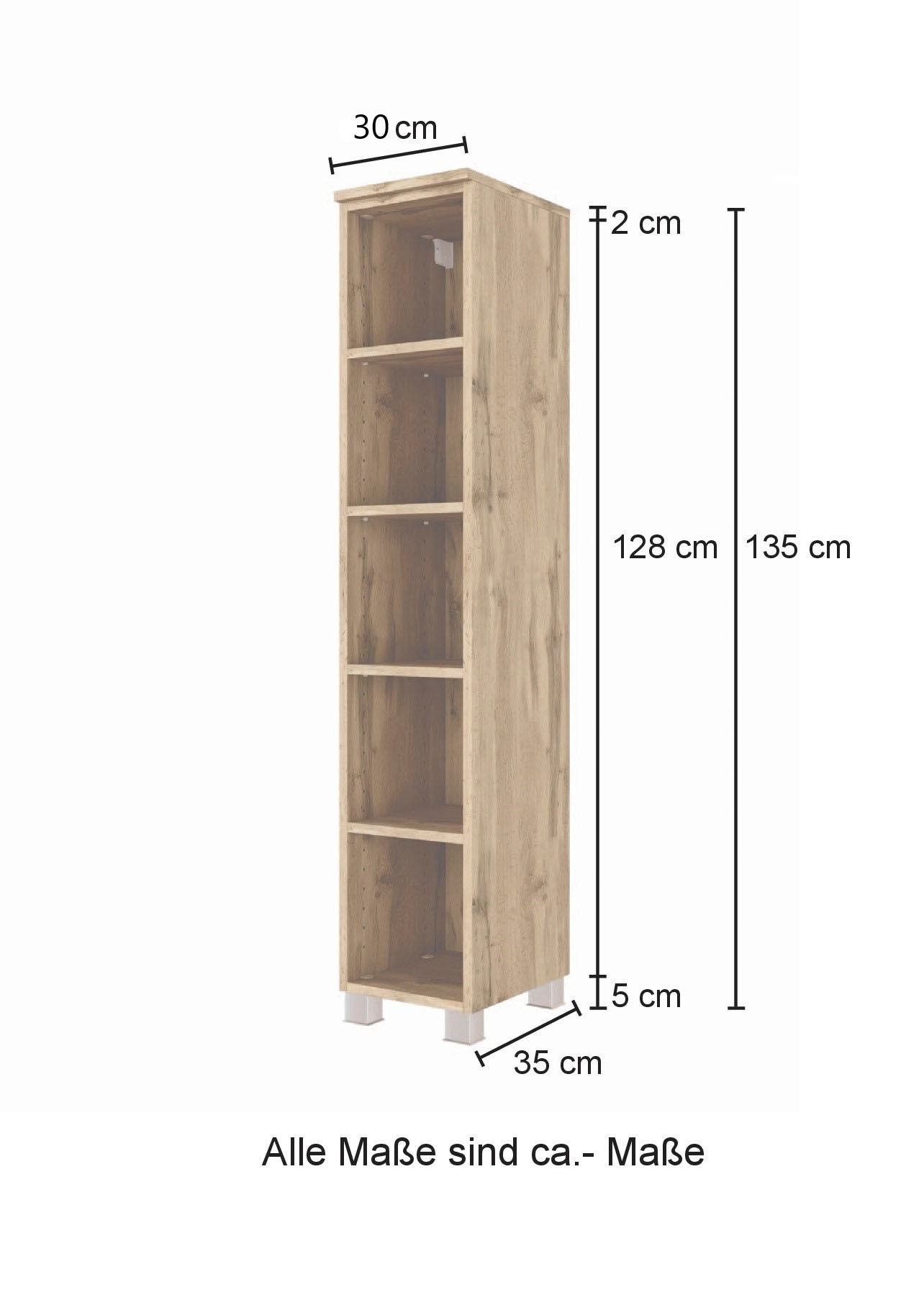 HELD MÖBEL Midischrank