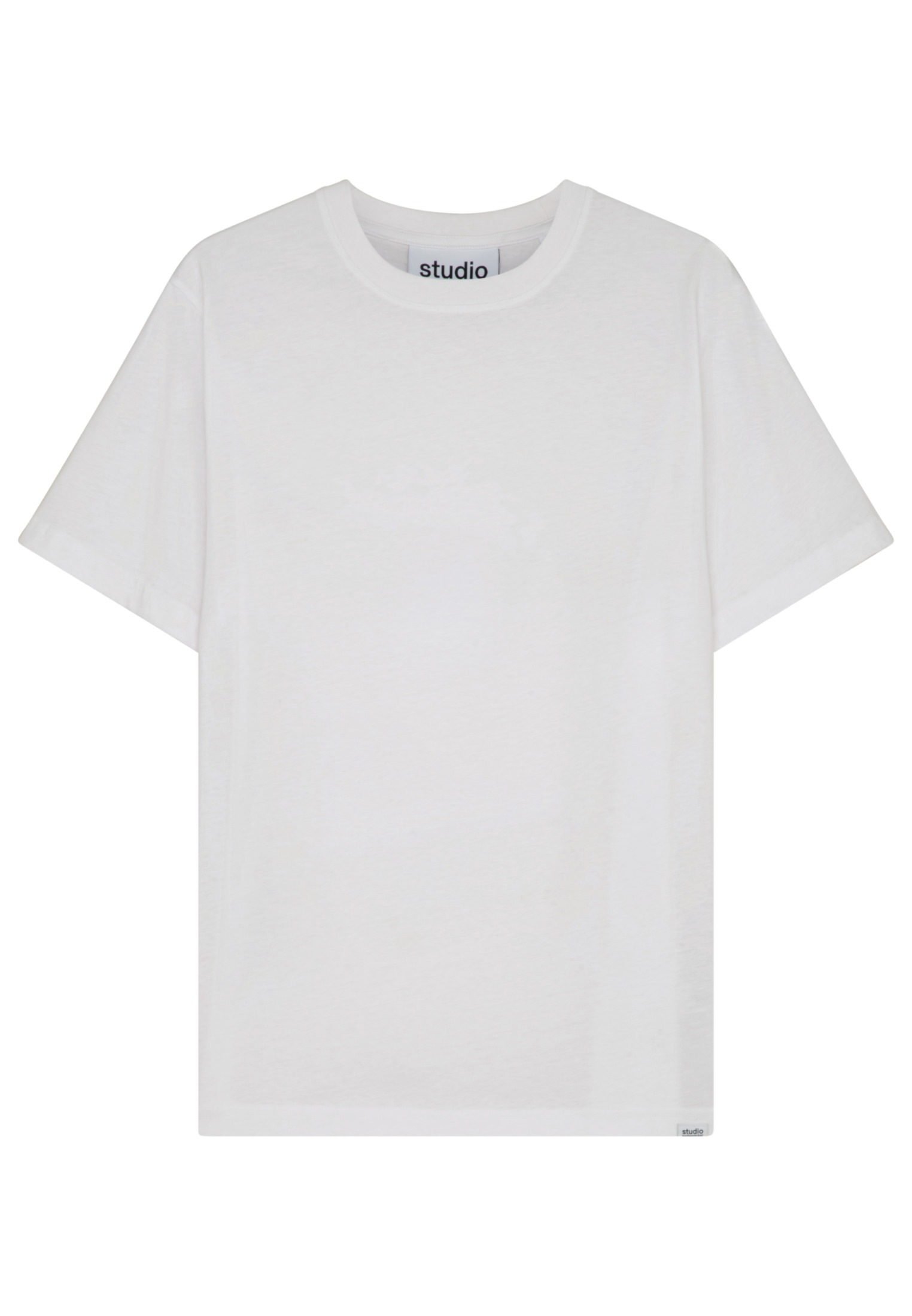 studio seidensticker »Studio« Kurzarm Rundhals Uni