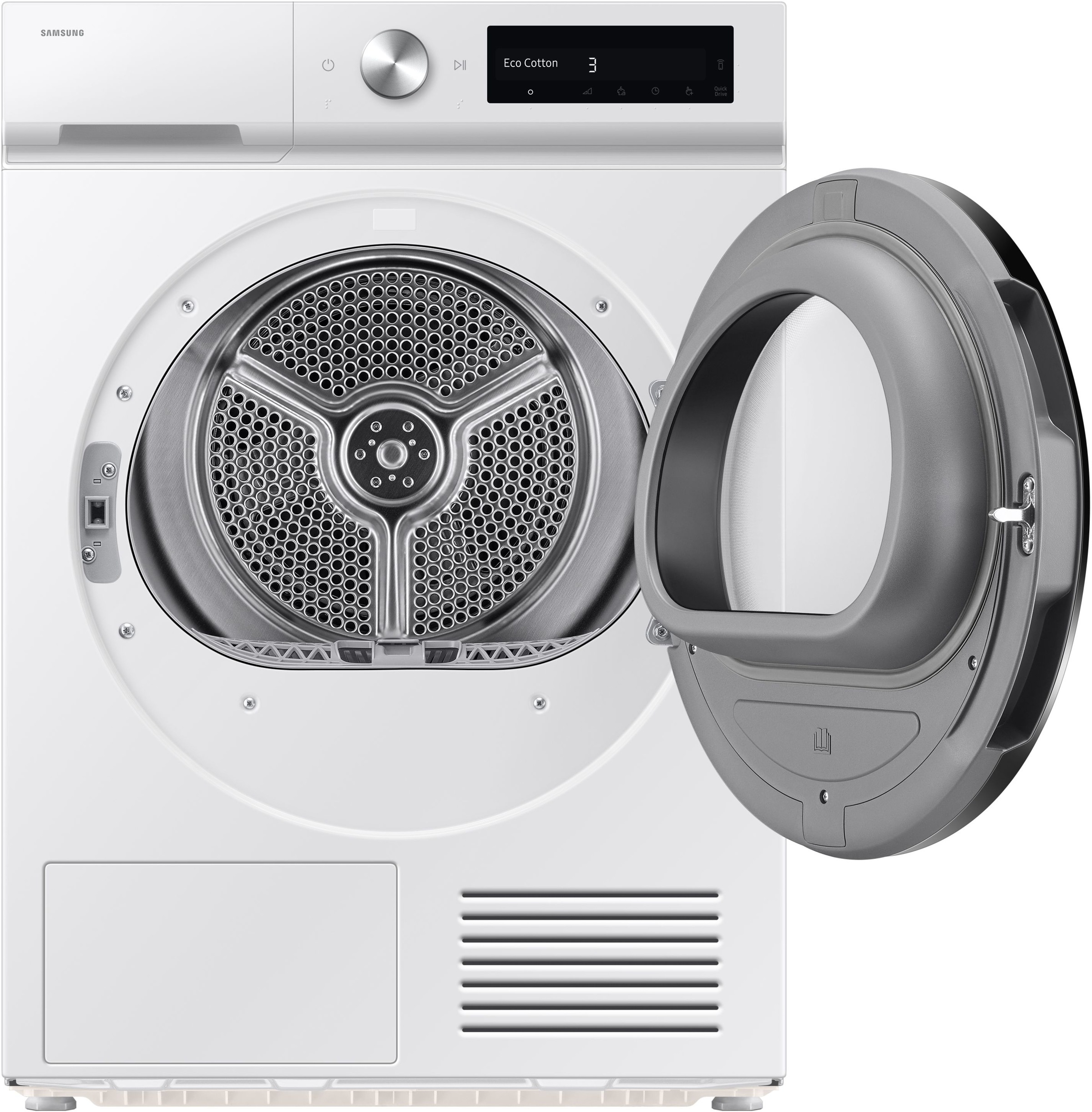 Samsung Wärmepumpentrockner »DV90DB7845GWU2«, DV7400D, 9 kg, QuickDriveᵀᴹ Option ‑ Spart bis zu 35 % Zeit