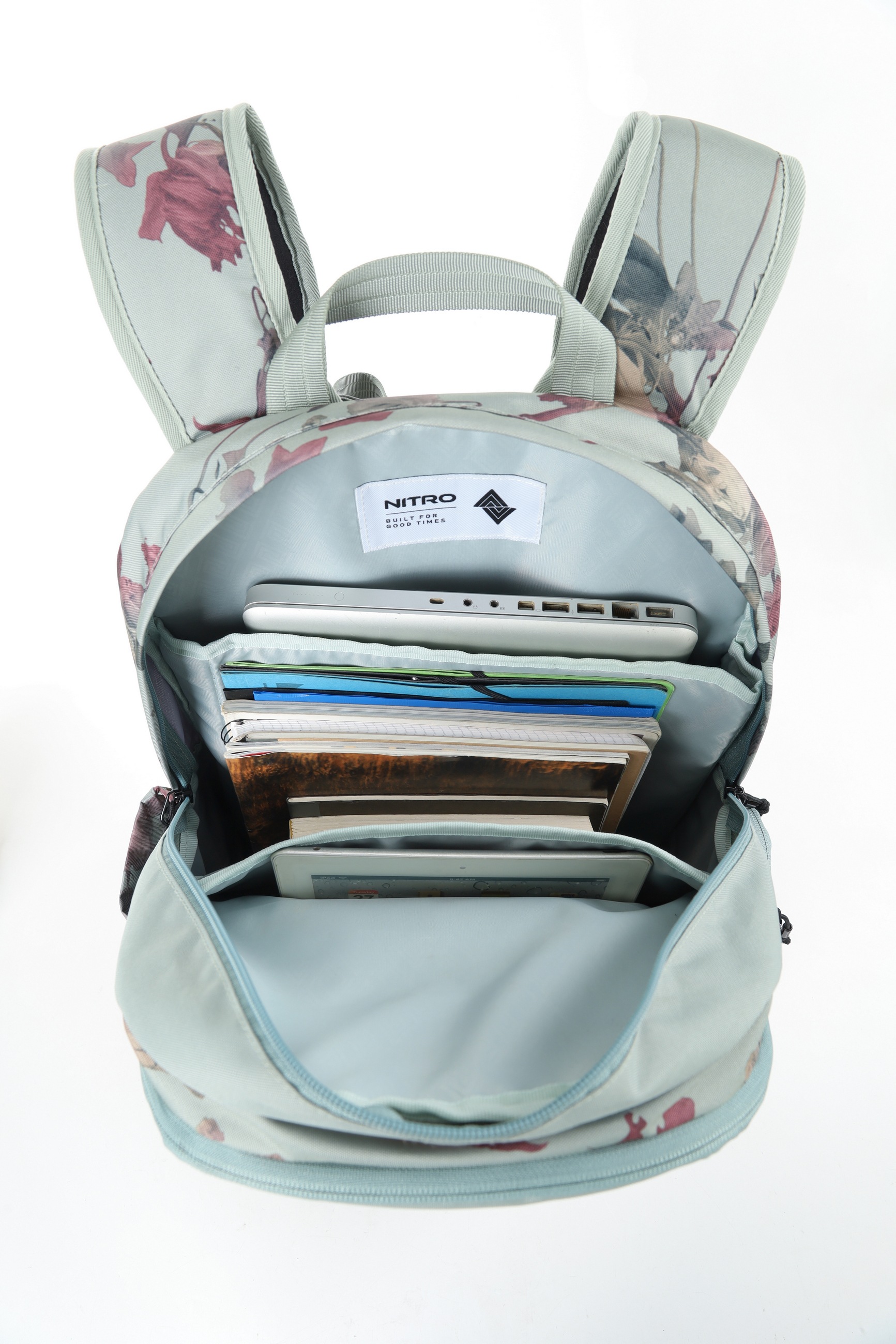 NITRO Freizeitrucksack »Future Hero«, Schulrucksack Freizeitrucksack Laptoprucksack Mäppchen