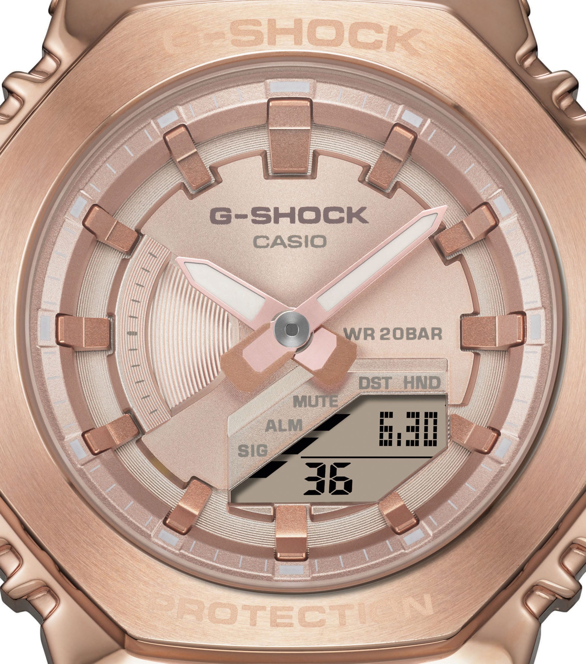 CASIO G-SHOCK Chronograph, Quarzuhr, Armbanduhr,Digitaluhr, bis 20 bar wasserd Damenuhr,Herrenuhr