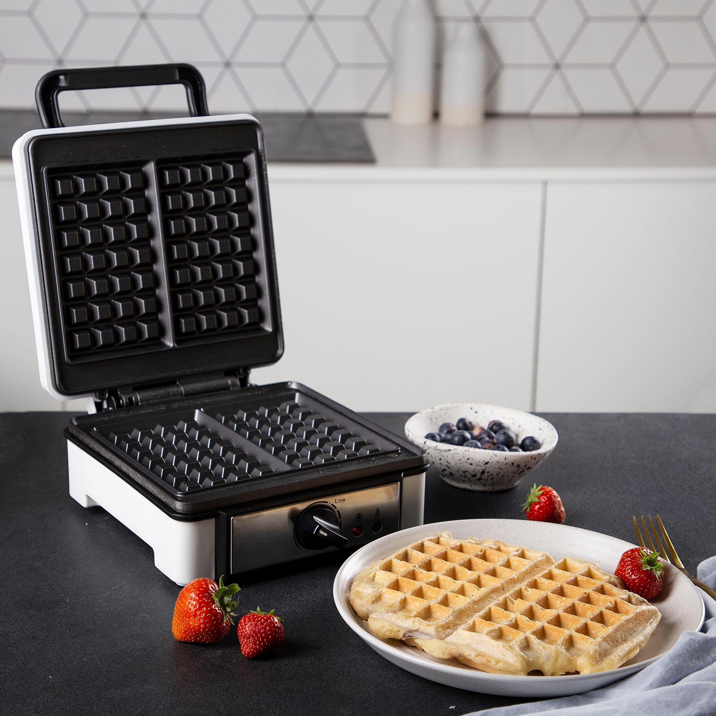 PRINCESS Waffeleisen »132397«, 1200 W, mit Antihaftbeschichtung/ 2 Belgische Waffeln gleichzeitig