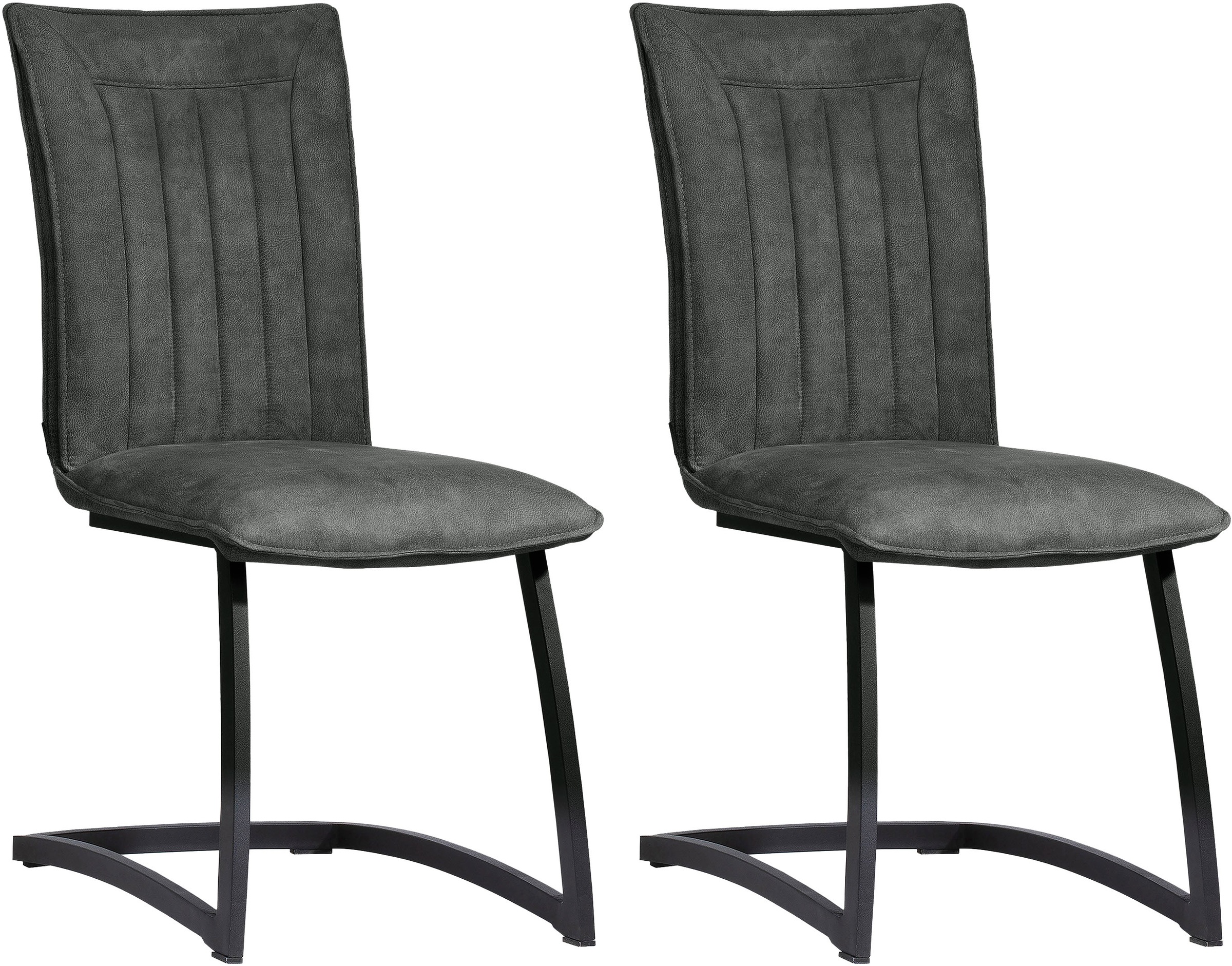 OMG Design Freischwinger »Amara«, (Set), 2 St., Stoff, Esszimmerstuhl, Küch günstig online kaufen