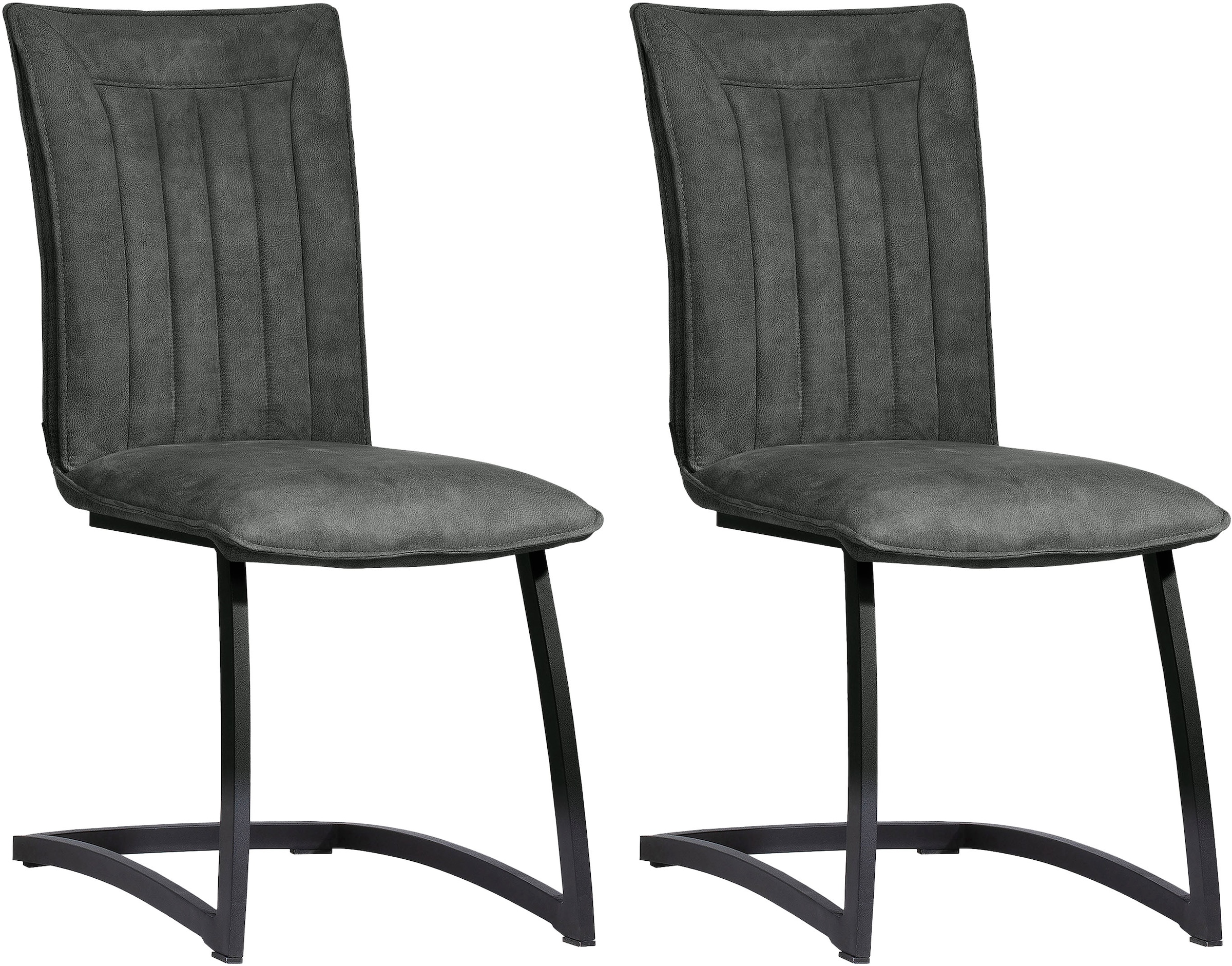 OMG Design Freischwinger »Amara« (Set) 2 Stk. Stoff Esszimmerstuhl, Küchens günstig online kaufen