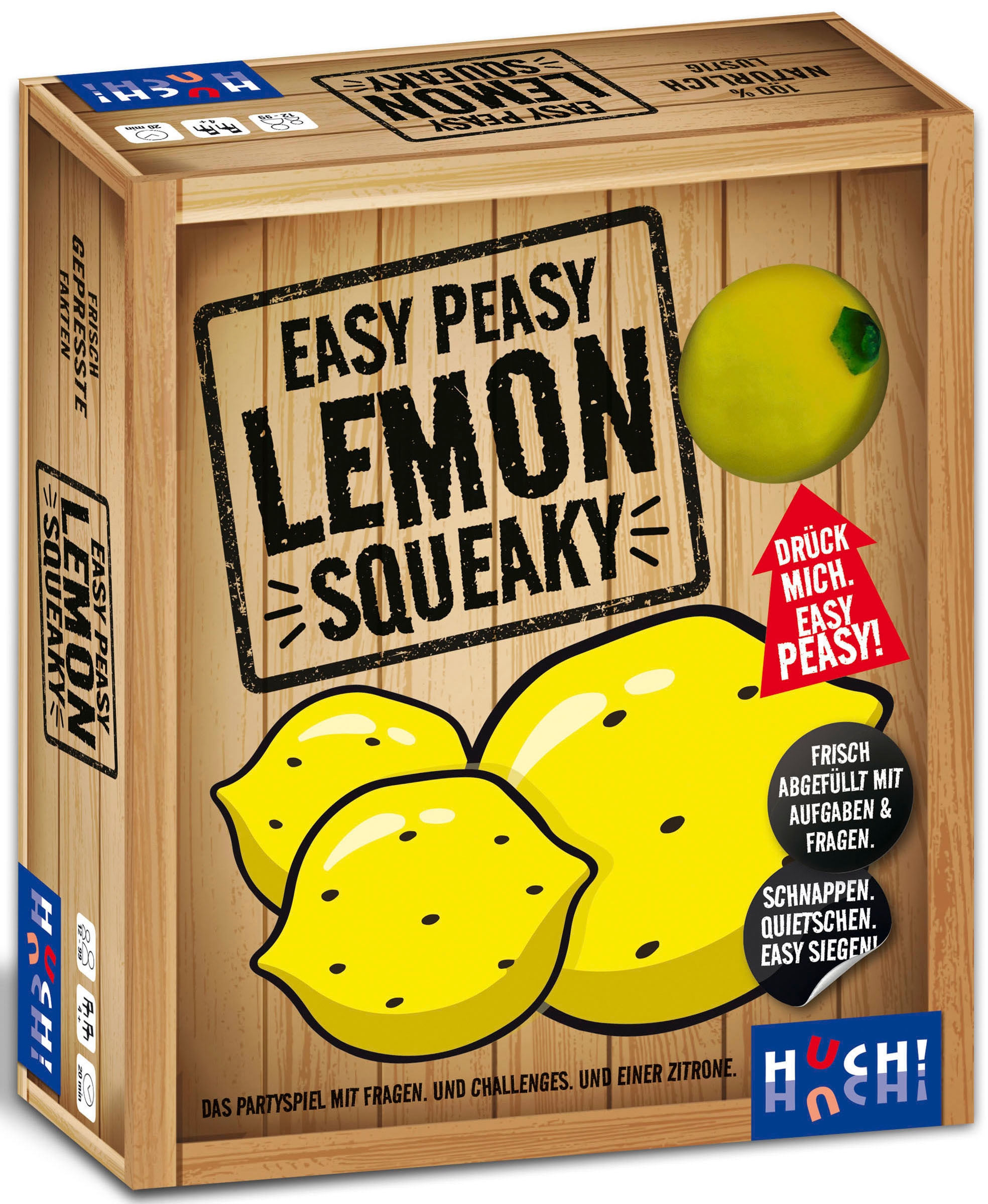 HUCH! Spiel »Easy peasy lemon squeaky«